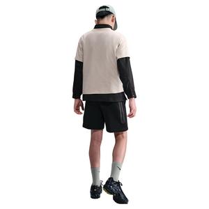 Nike Big Boys' Sportswear Tech Fleece Shorts - Black