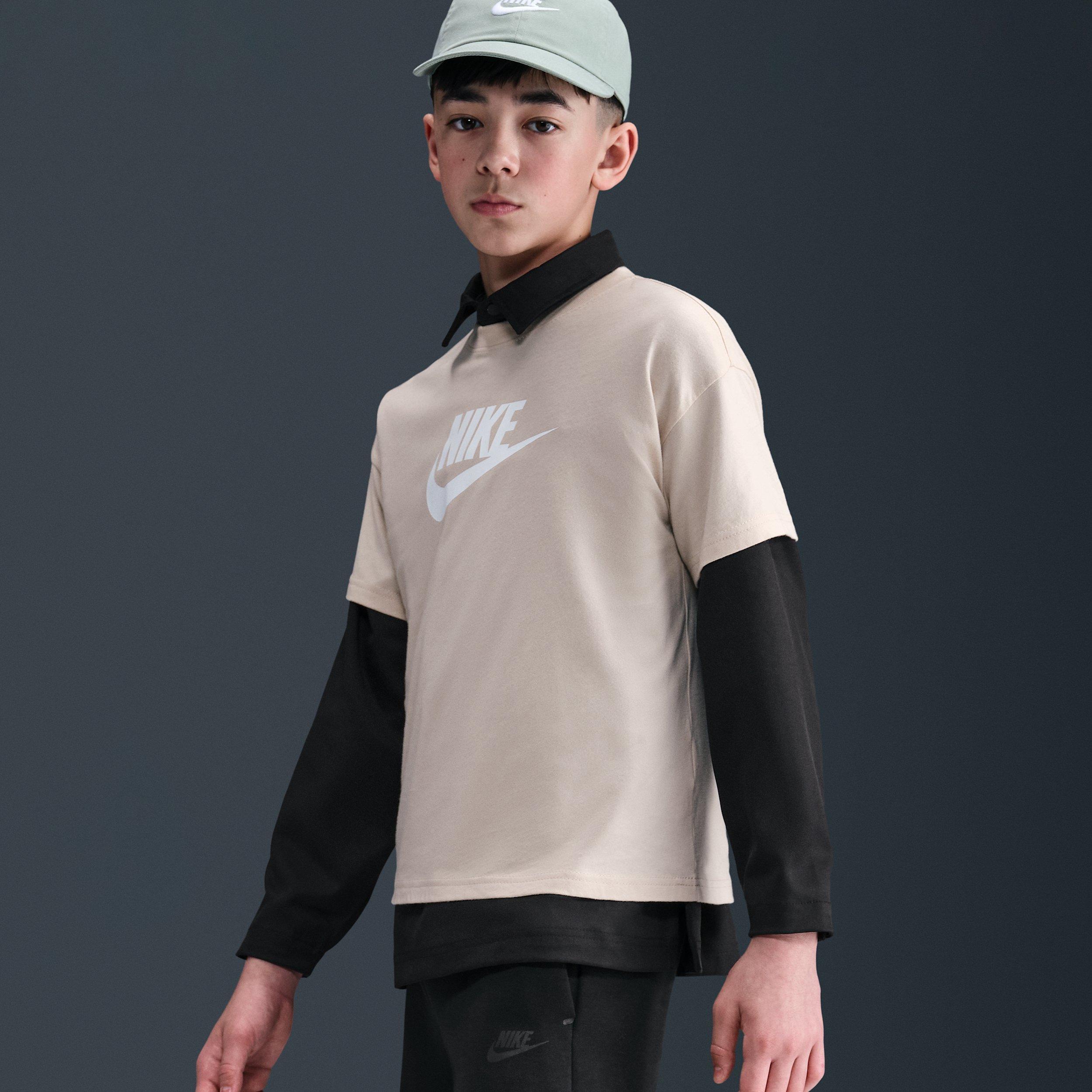 Nike Sportswear Tech Fleece Big Boys' Black Shorts