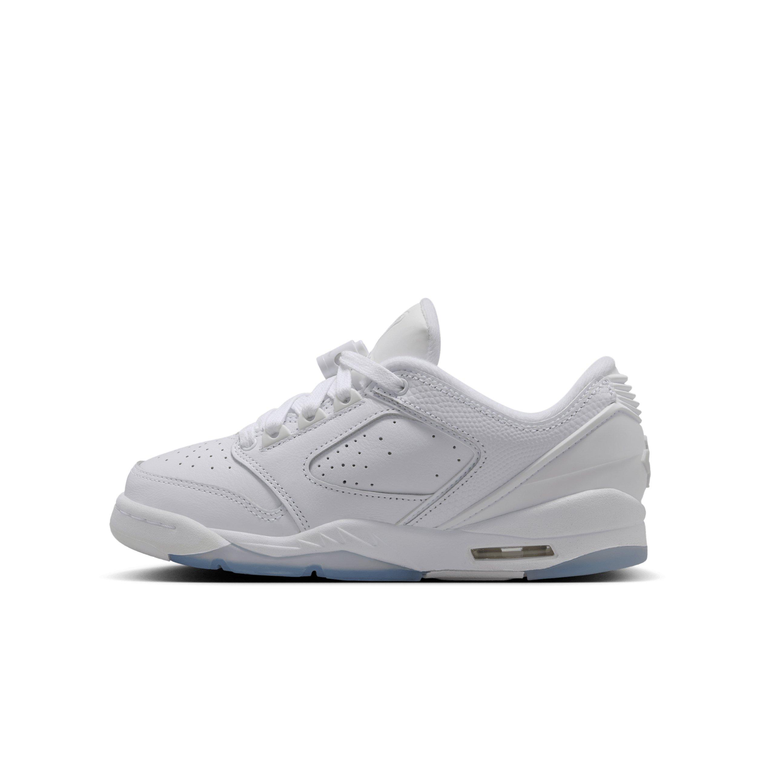 Jordan Sixty Plus Low "White/Black/Pure Platinum" Grade School Boys' Shoe - WHITE/BLACK/PLATINUM Thumbnail View 2