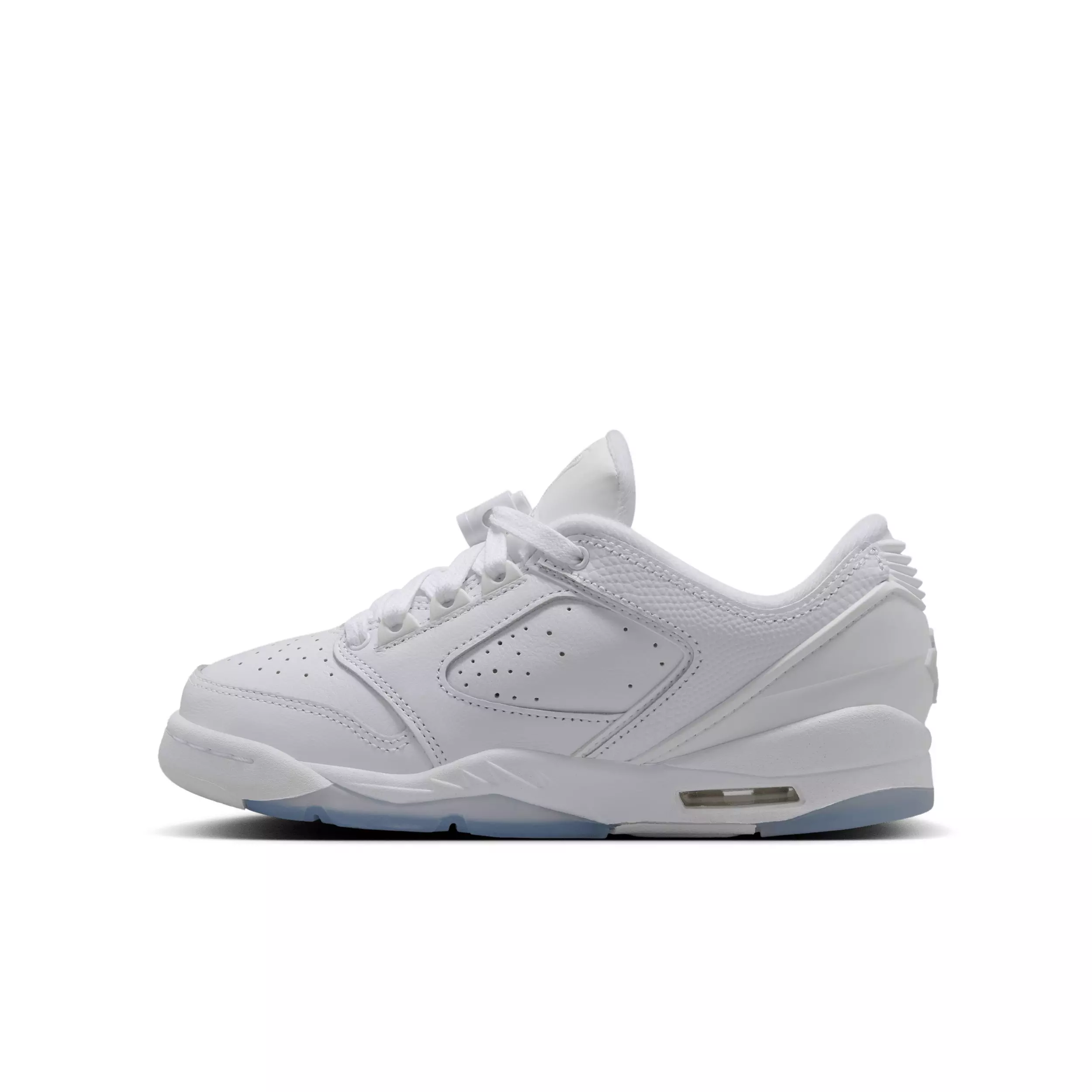 Jordan Sixty Plus Low "White/Black/Pure Platinum" Grade School Boys' Shoe - WHITE/BLACK/PLATINUM