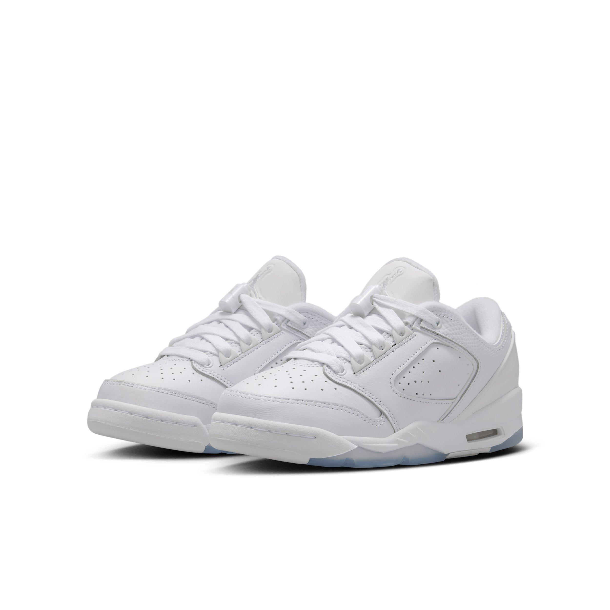 Jordan Sixty Plus Low "White/Black/Pure Platinum" Grade School Boys' Shoe - WHITE/BLACK/PLATINUM Thumbnail View 3