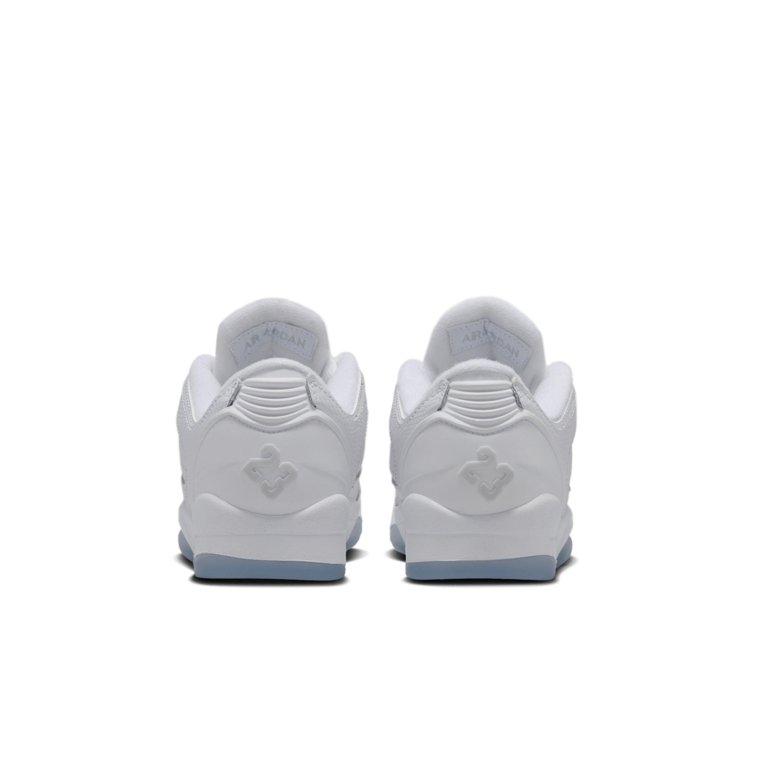 Jordan Sixty Plus Low "White/Black/Pure Platinum" Grade School Boys' Shoe - WHITE/BLACK/PLATINUM Thumbnail View 5