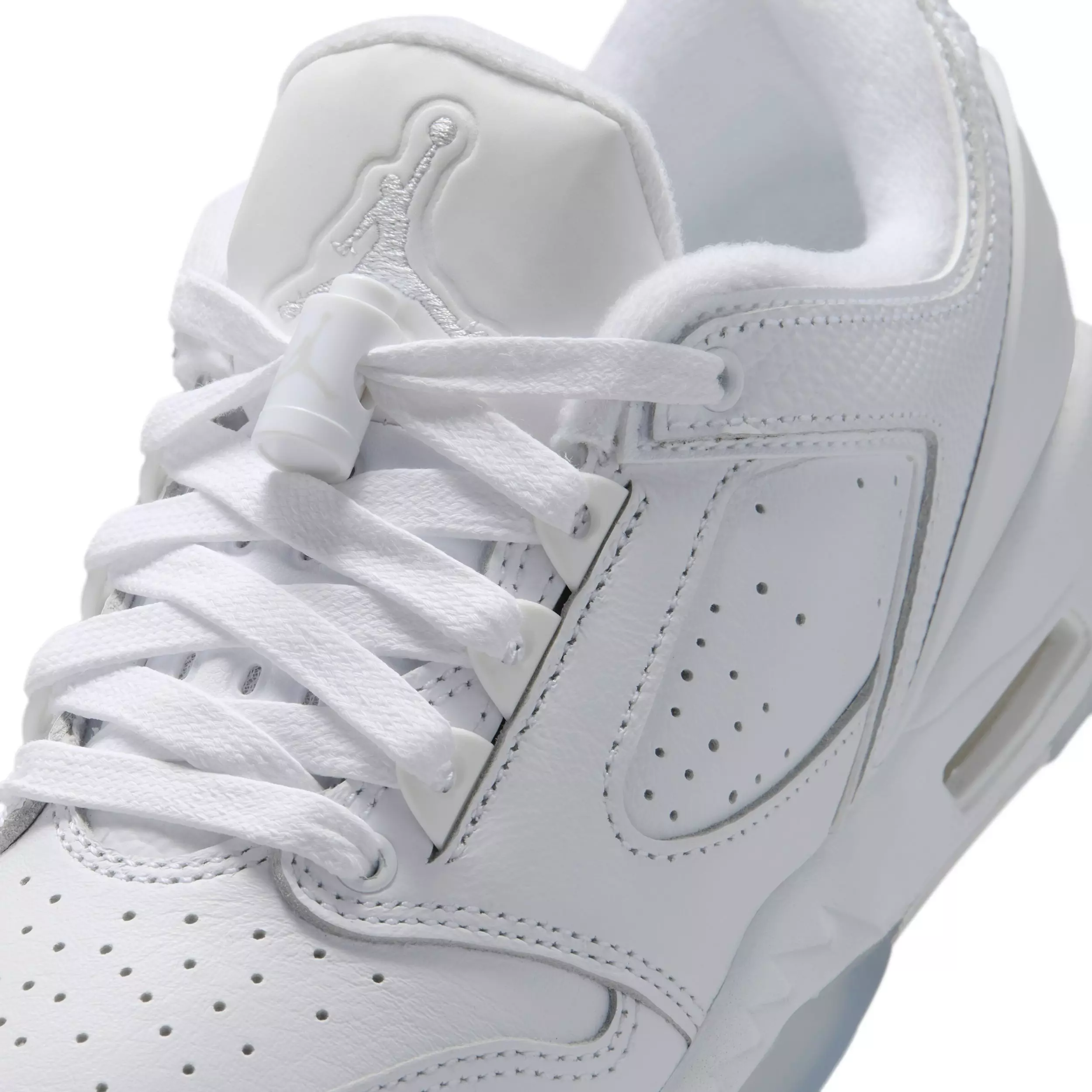 Jordan Sixty Plus Low "White/Black/Pure Platinum" Grade School Boys' Shoe - WHITE/BLACK/PLATINUM