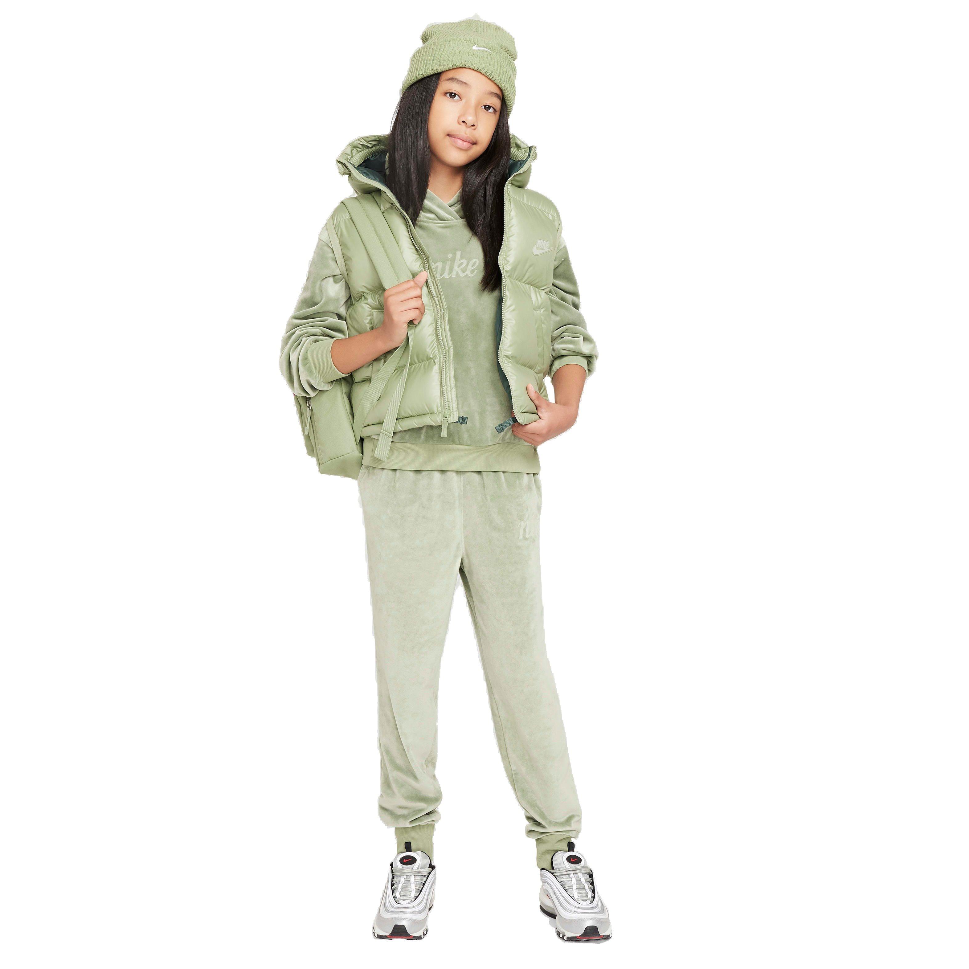 Nike Big Girls' Sportswear Joggers - Green - GREEN Thumbnail View 6
