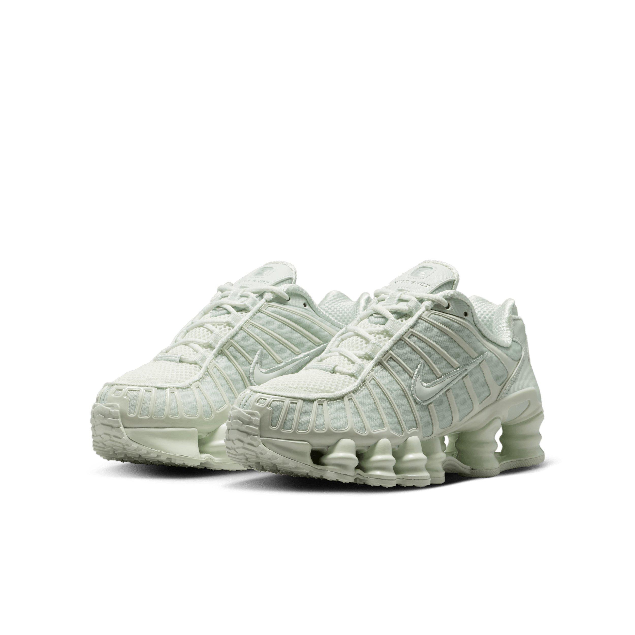 Nike Shox TL "Spruce Aura/Light Silver/Metallic Silver/Spruce Aura" Grade School Boys' Shoe - SPRUCE/LT SILVER/SILVER/SPRUCE Thumbnail View 3