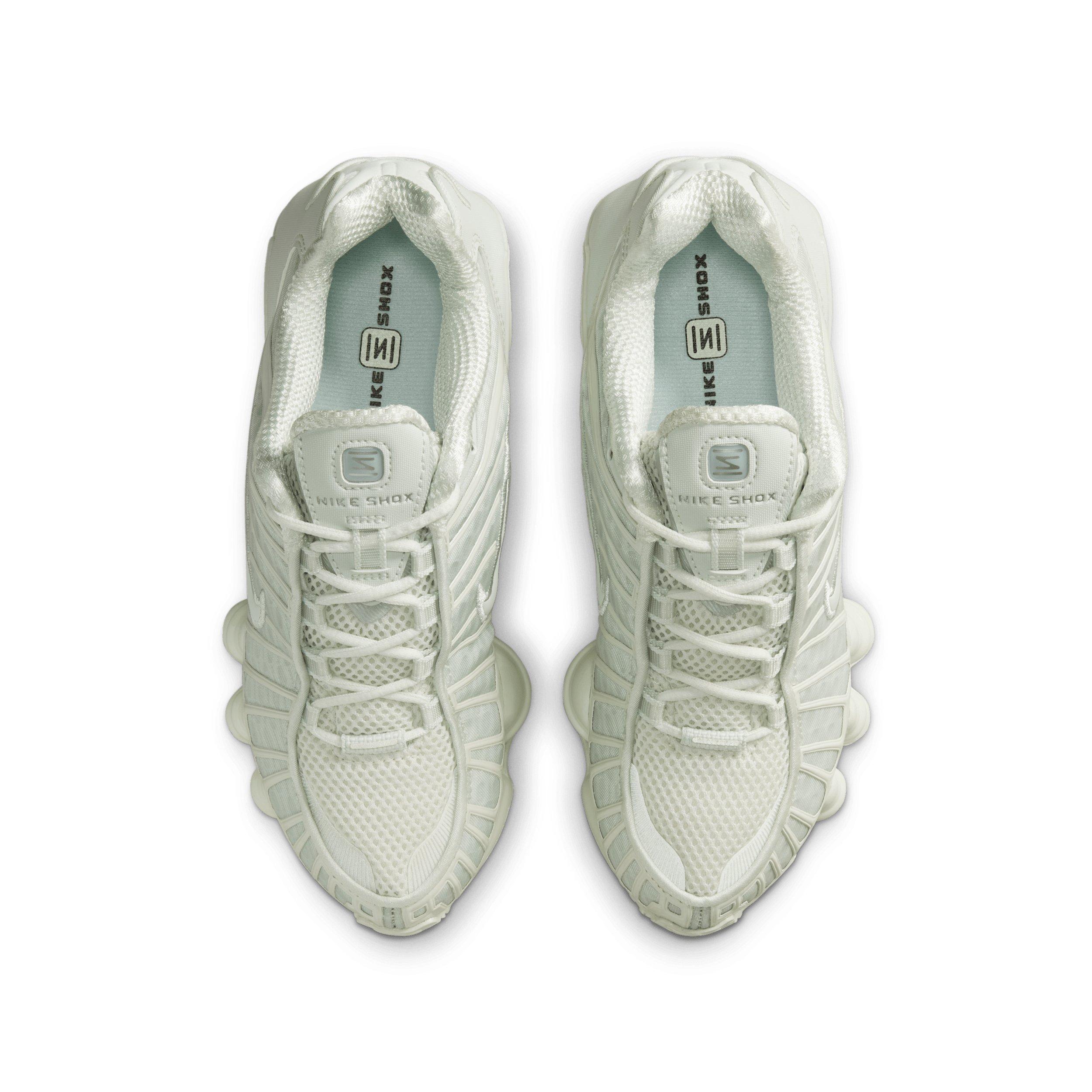 Nike Shox TL "Spruce Aura/Light Silver/Metallic Silver/Spruce Aura" Grade School Boys' Shoe - SPRUCE/LT SILVER/SILVER/SPRUCE Thumbnail View 4
