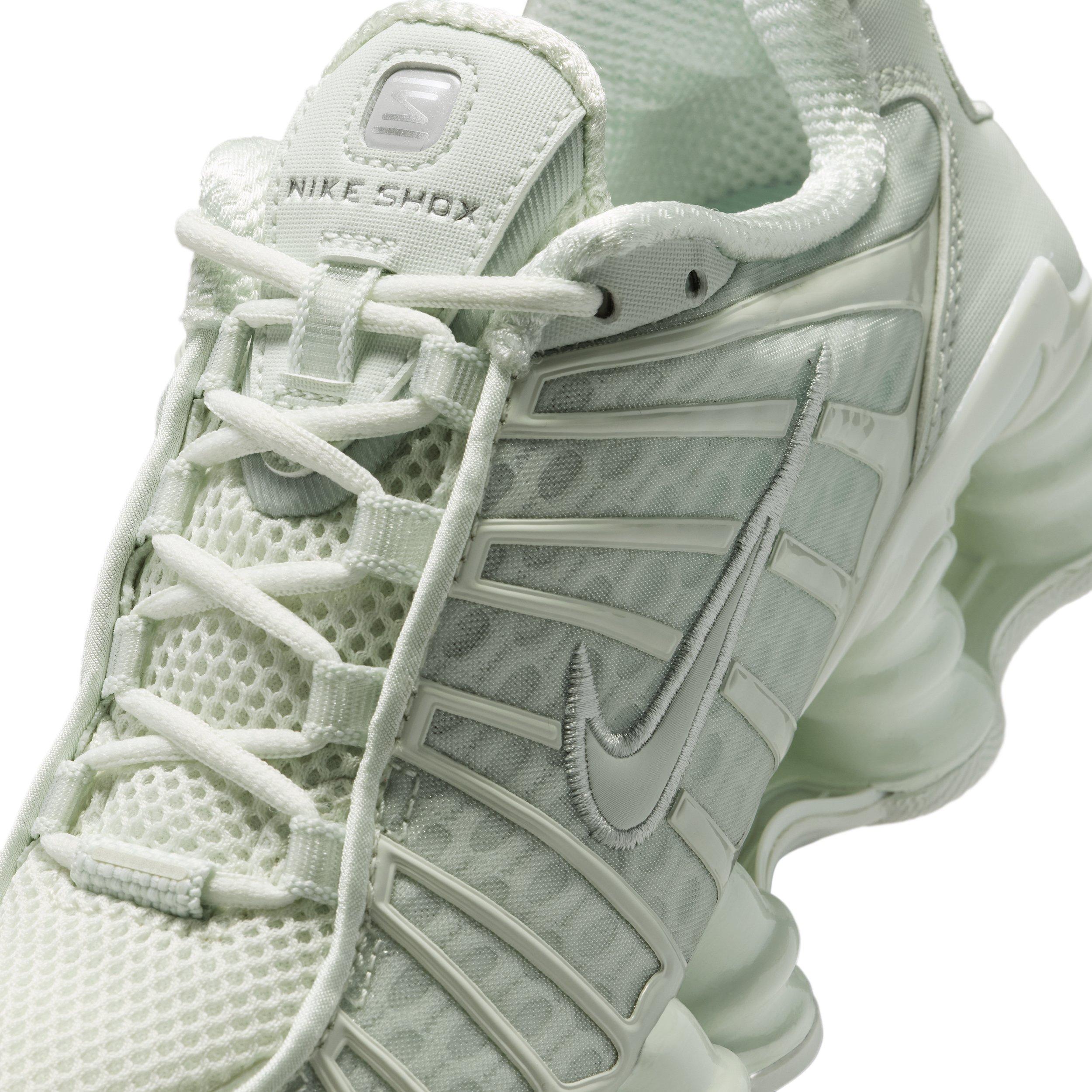 Nike Shox TL "Spruce Aura/Light Silver/Metallic Silver/Spruce Aura" Grade School Boys' Shoe - SPRUCE/LT SILVER/SILVER/SPRUCE Thumbnail View 7