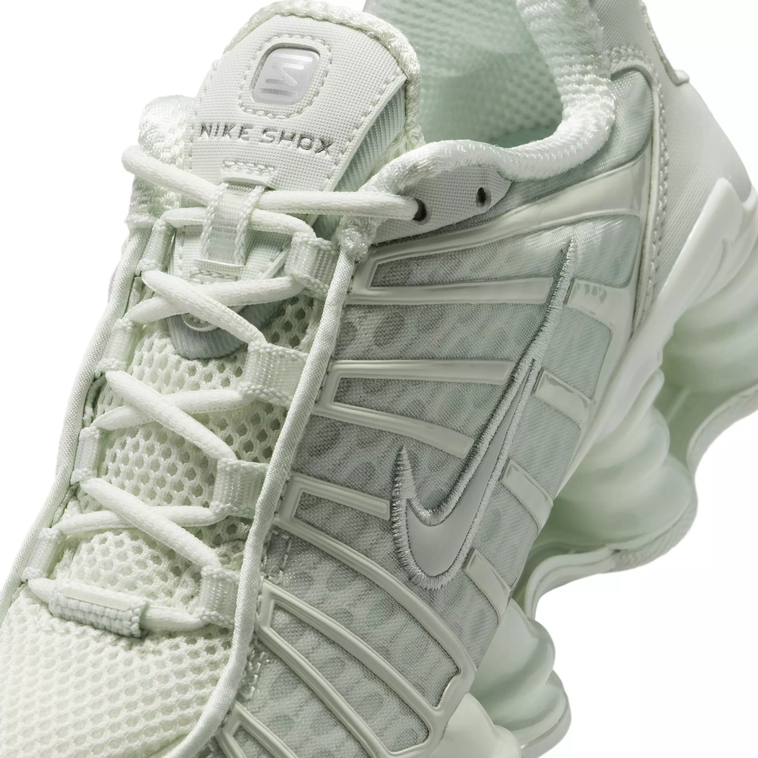 Nike Shox TL "Spruce Aura/Light Silver/Metallic Silver/Spruce Aura" Grade School Boys' Shoe - SPRUCE/LT SILVER/SILVER/SPRUCE