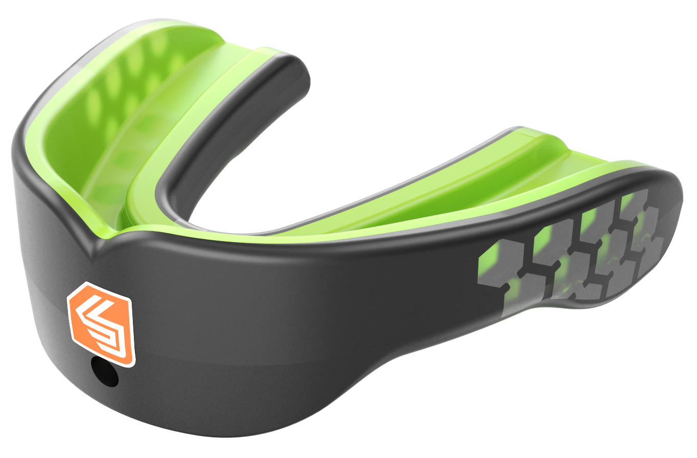 Shock Doctor Big Kids' Gel Max Power Flavor Fusion Mouthguard - LIME