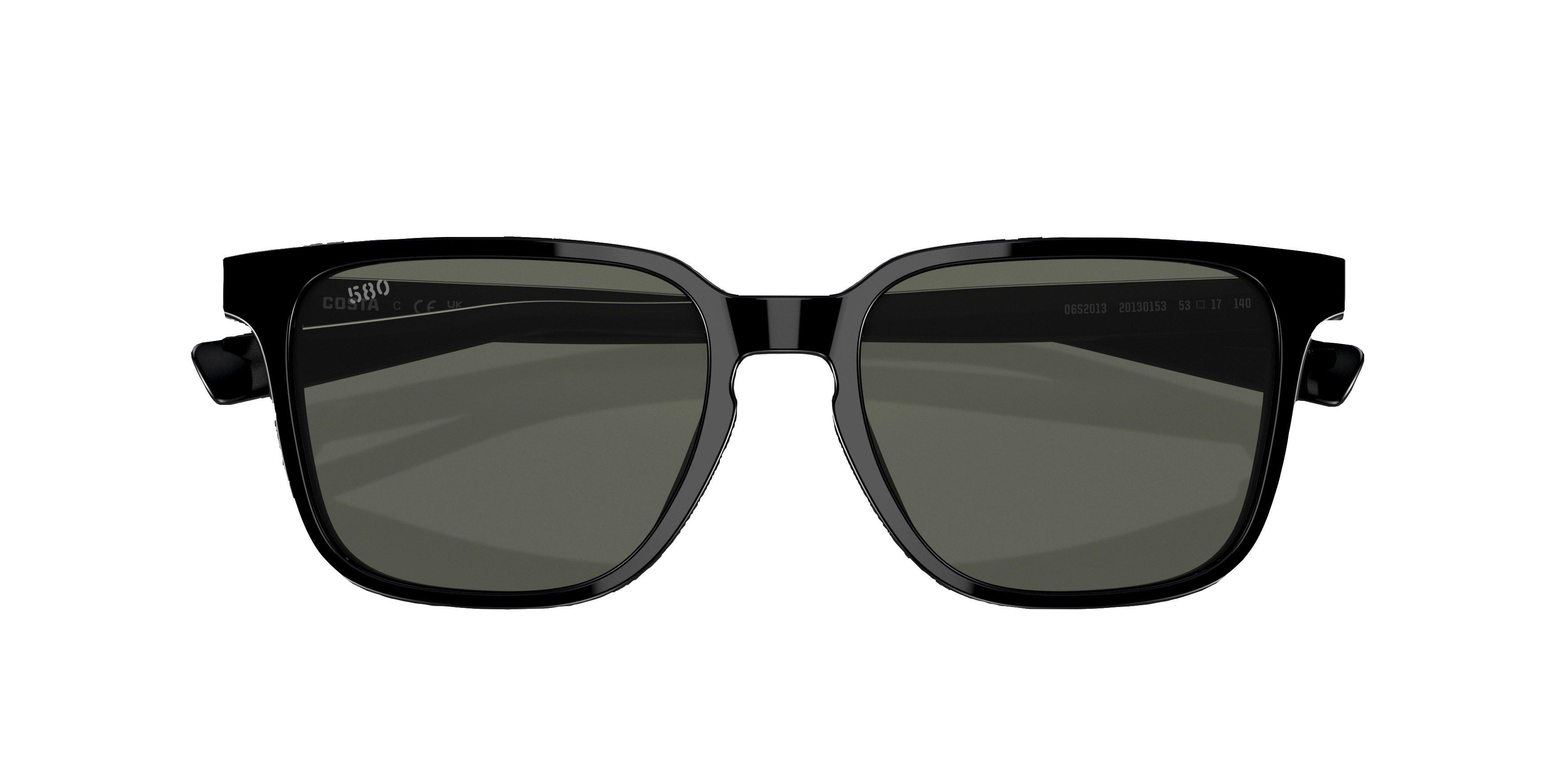 Costa Del Mar Kailano Grey Polarized Sunglasses - Black - BLACK Thumbnail View 4