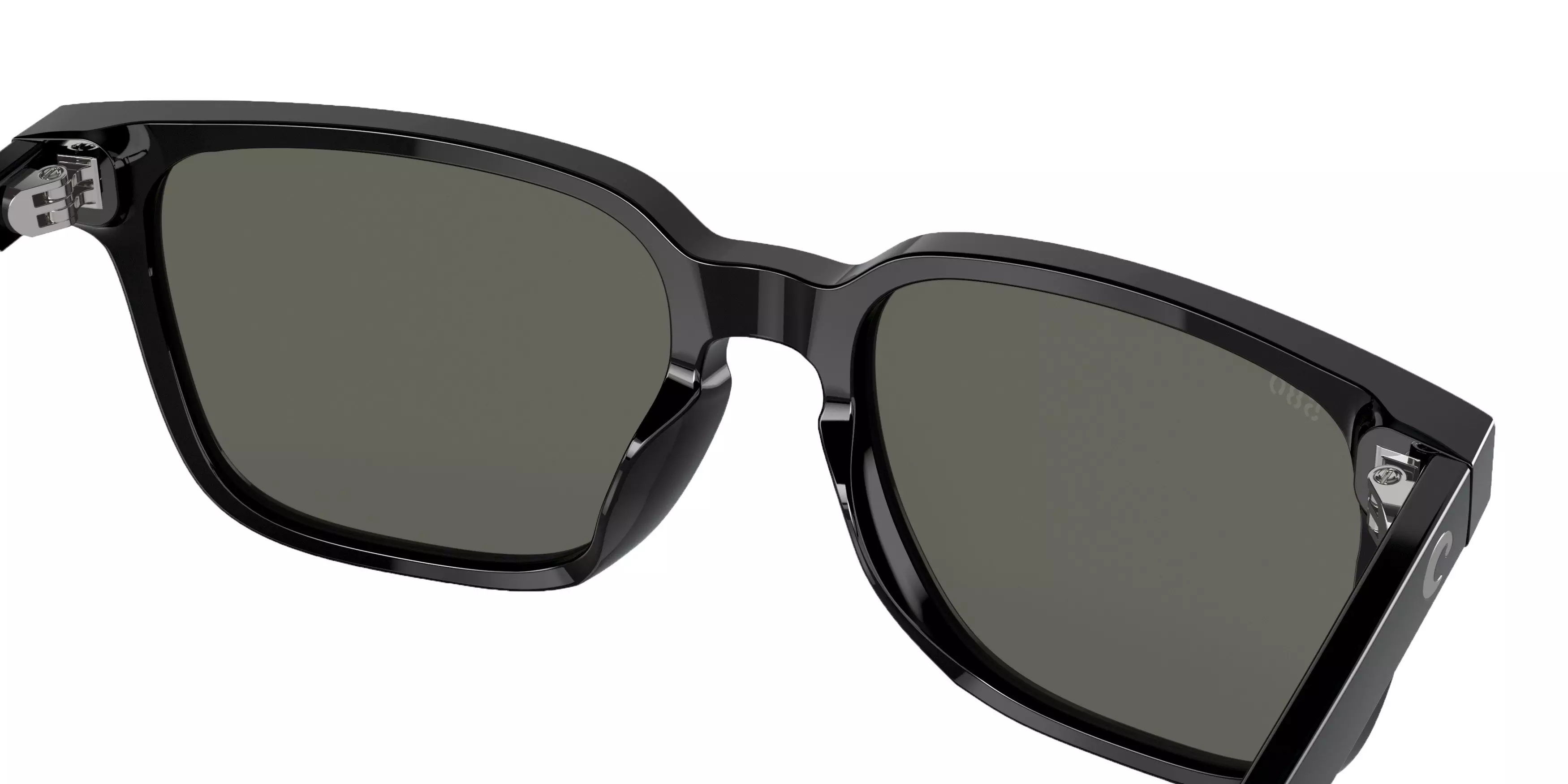 Costa Del Mar Kailano Grey Polarized Sunglasses - Black - BLACK