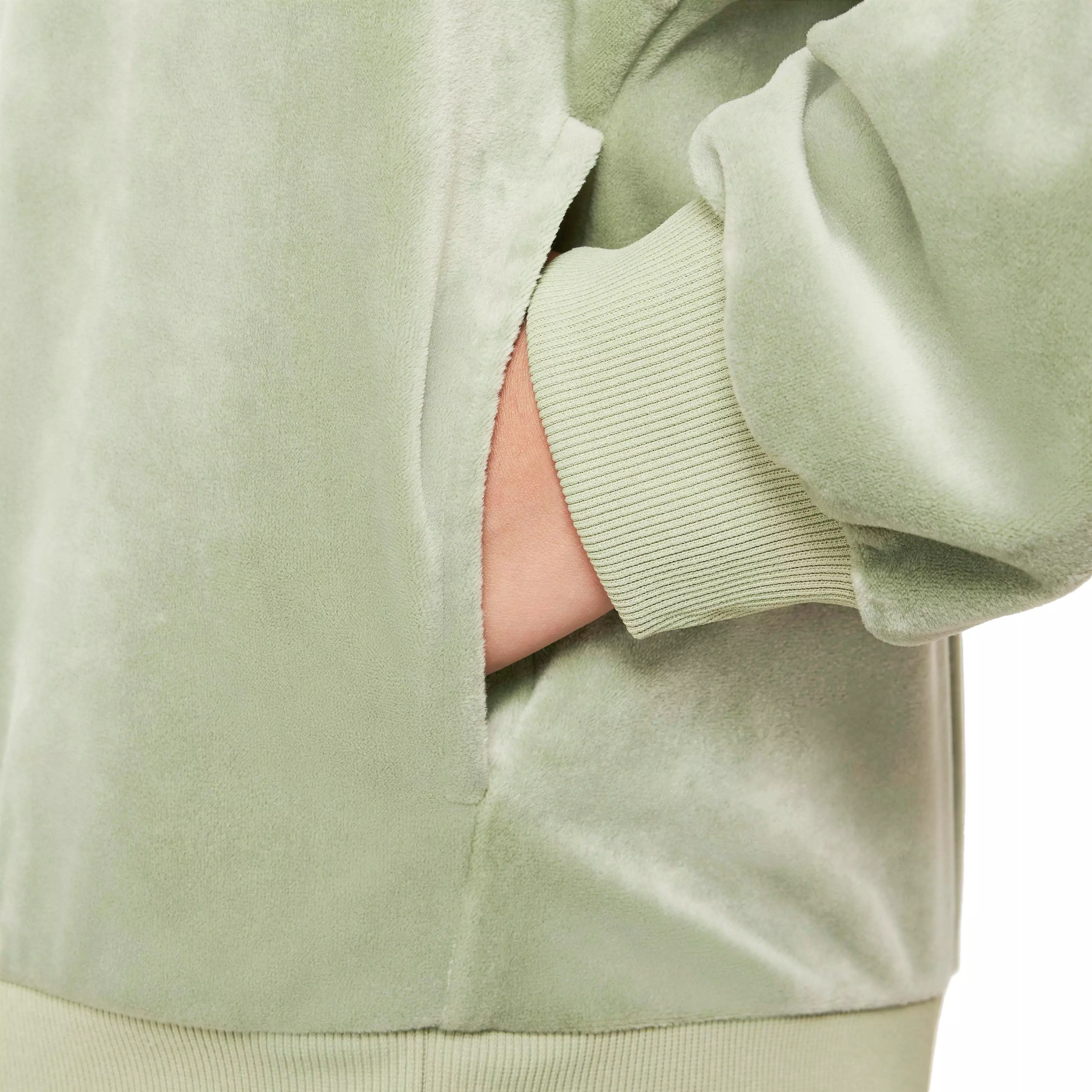 Nike Big Girls' Sportswear Pullover Hoodie - GREEN