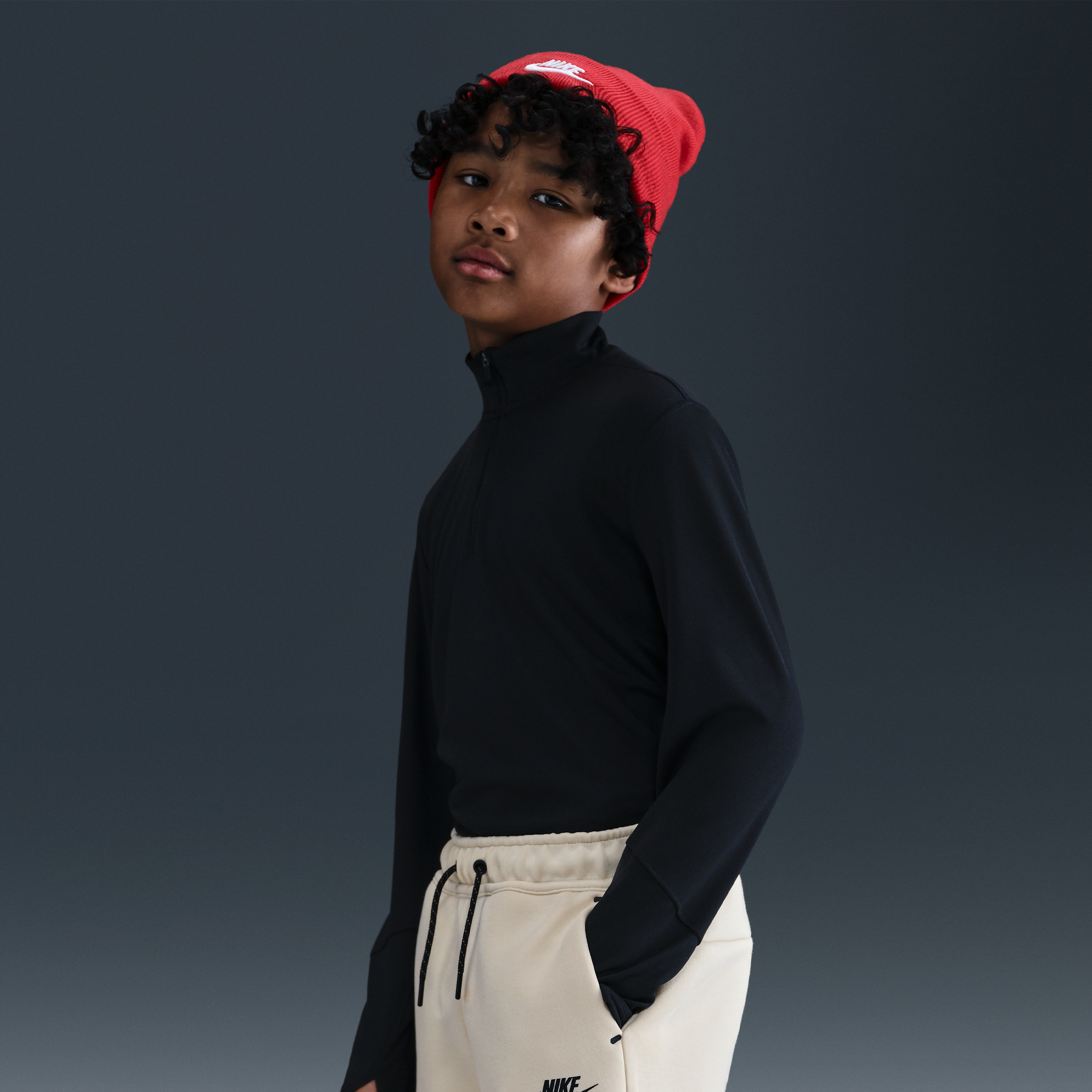 Nike Sportswear Tech Fleece Big Boys' Light Brown Shorts