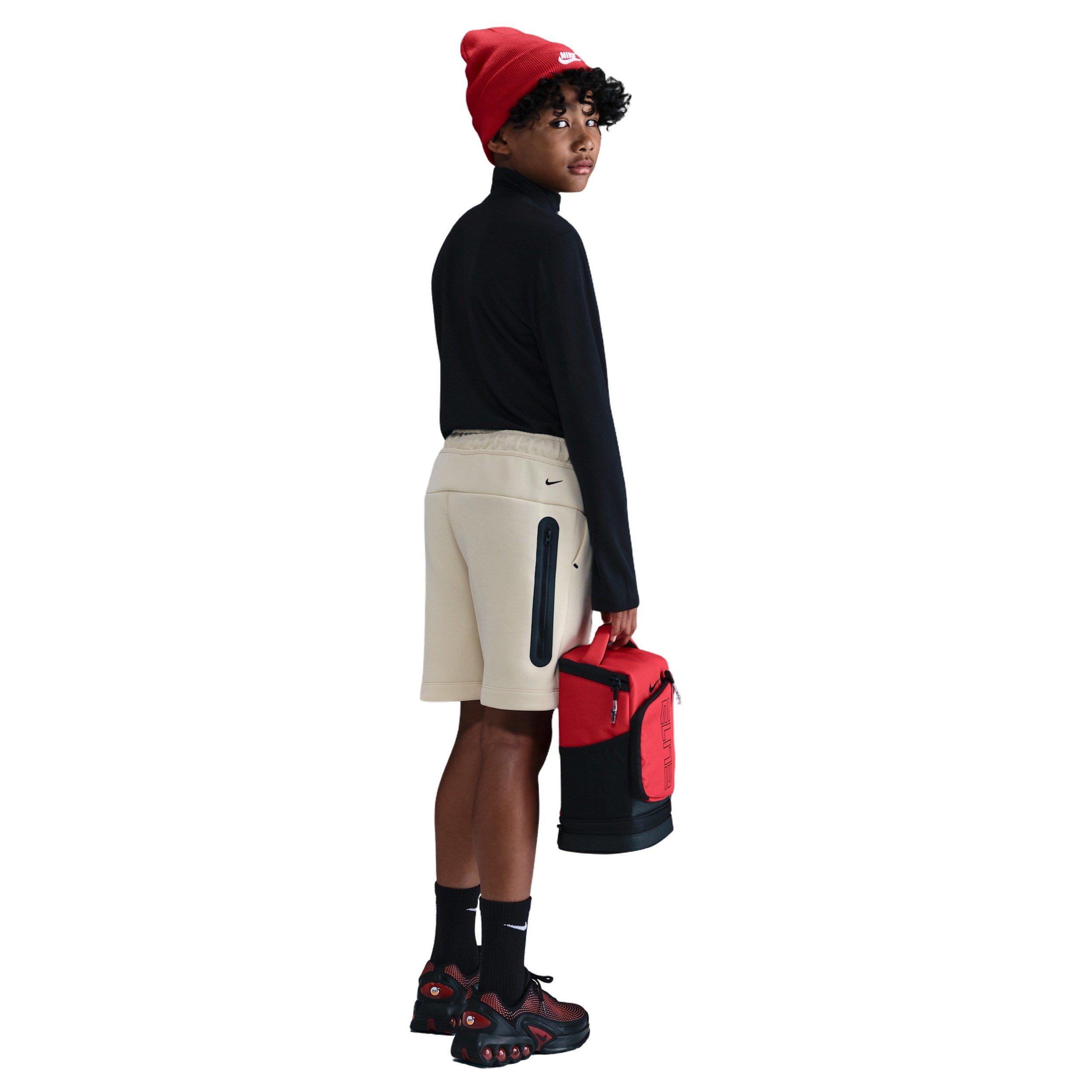 Nike Sportswear Tech Fleece Big Boys' Light Brown Shorts