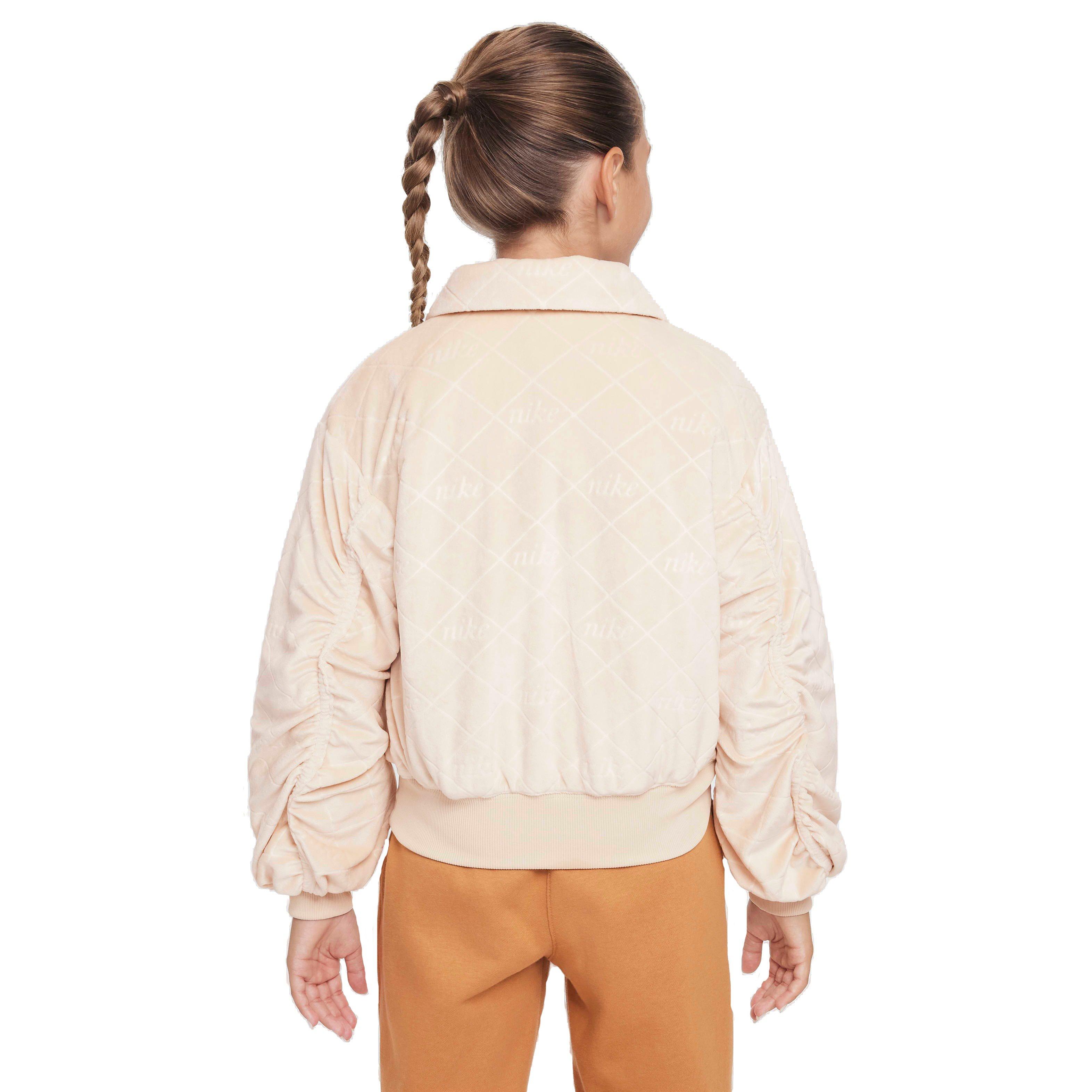 Nike Sportswear Big Girls' White Jacket