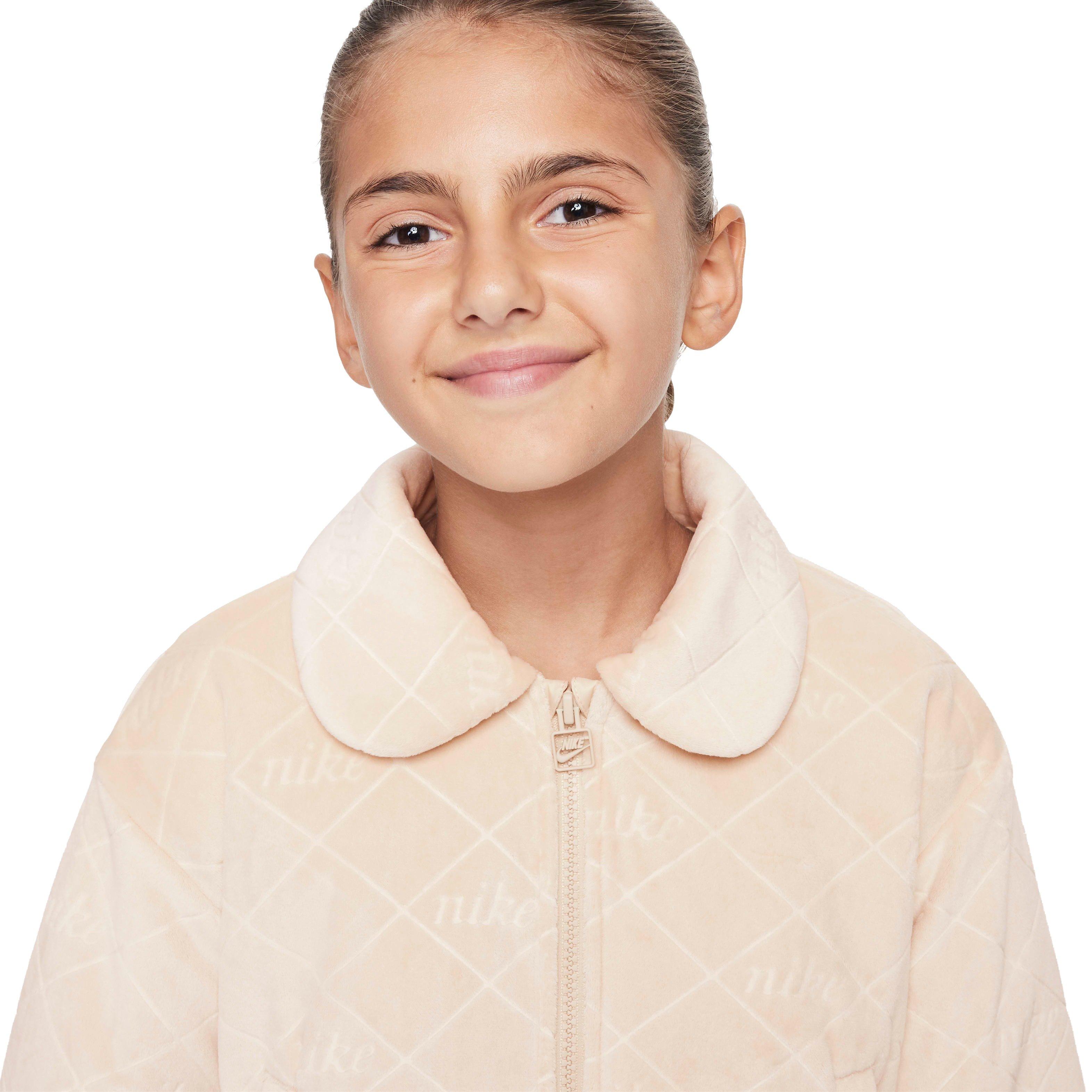 Nike Sportswear Big Girls' White Jacket