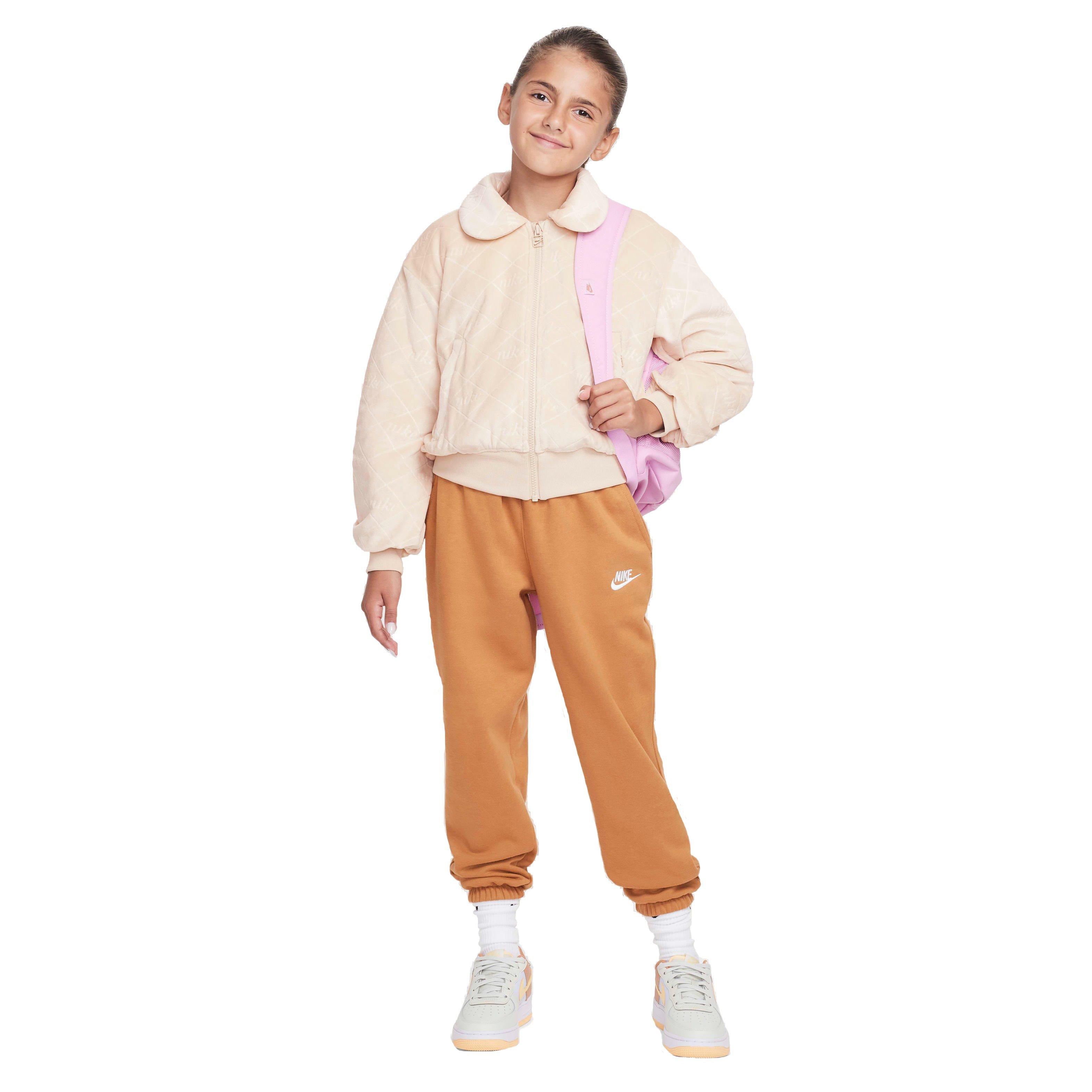 Nike Sportswear Big Girls' White Jacket