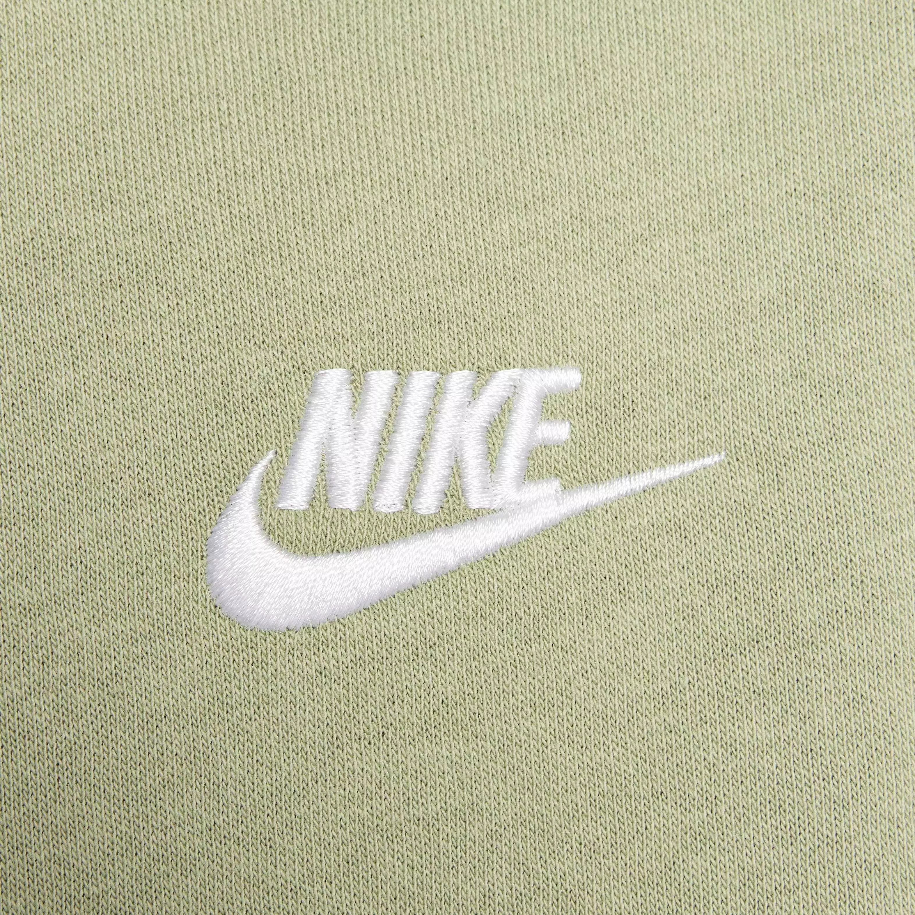 Nike Big Kids' Sportswear Club Fleece Oversized Pullover Hoodie - GREEN