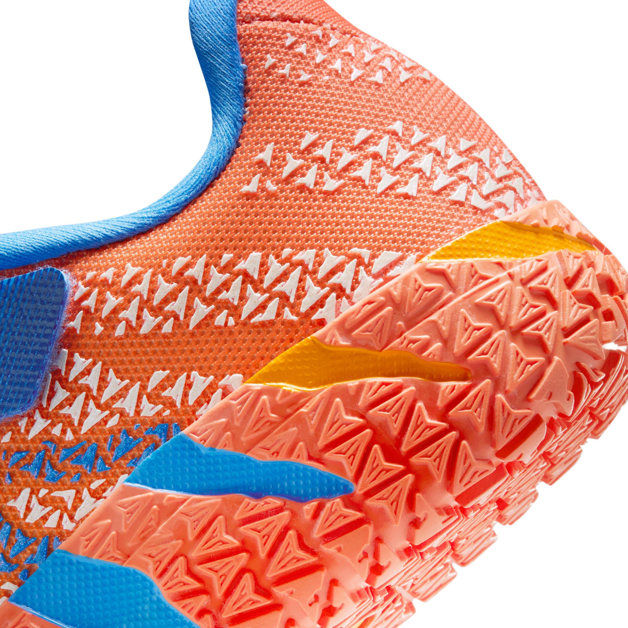 Nike Ja 3 "Turf Orange" Preschool Kids' Basketball Shoe - BLUE/ORANGE/NAVY/SILVER Thumbnail View 10