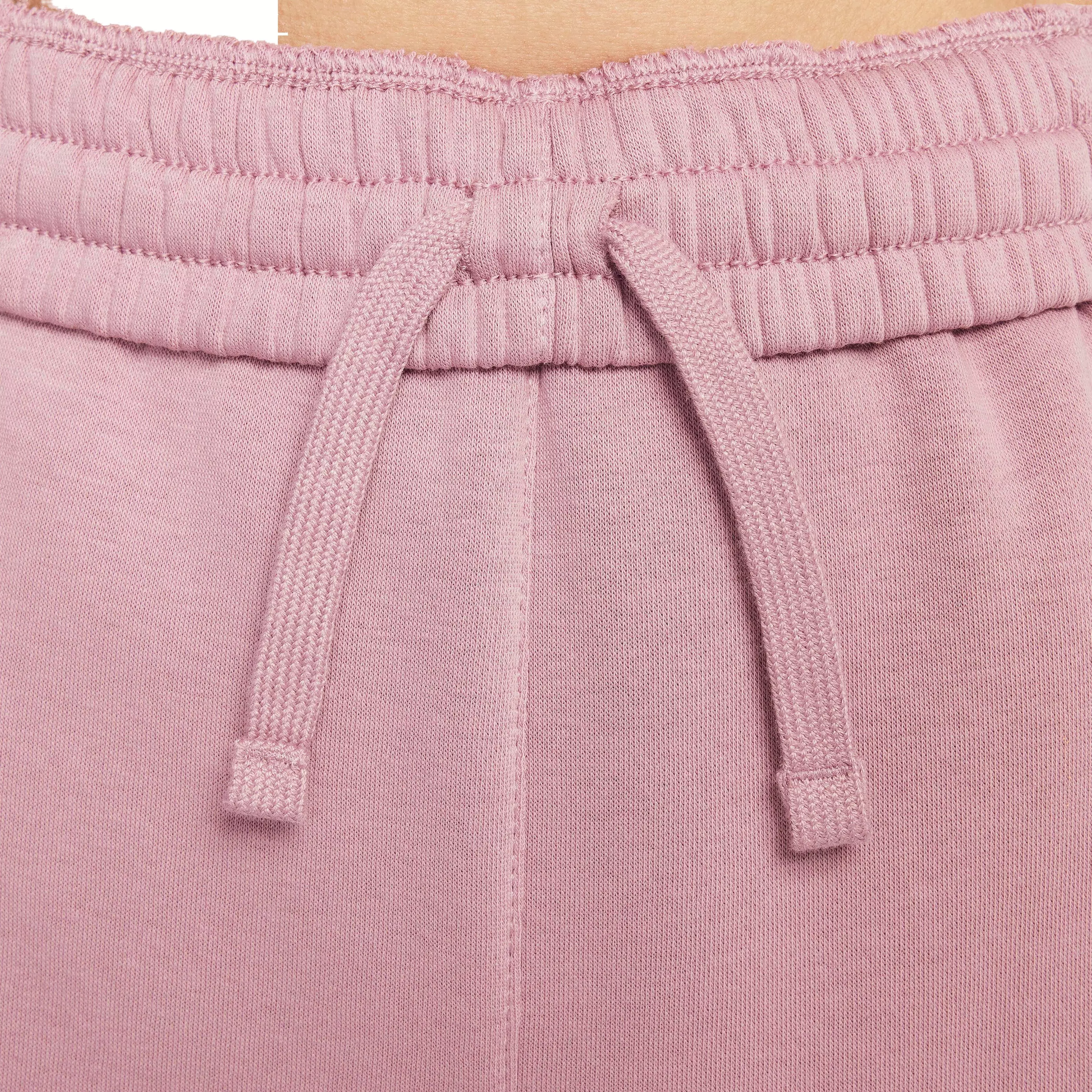 Nike Big Girls' Sportswear Club Fleece Loose Pants - PLUM