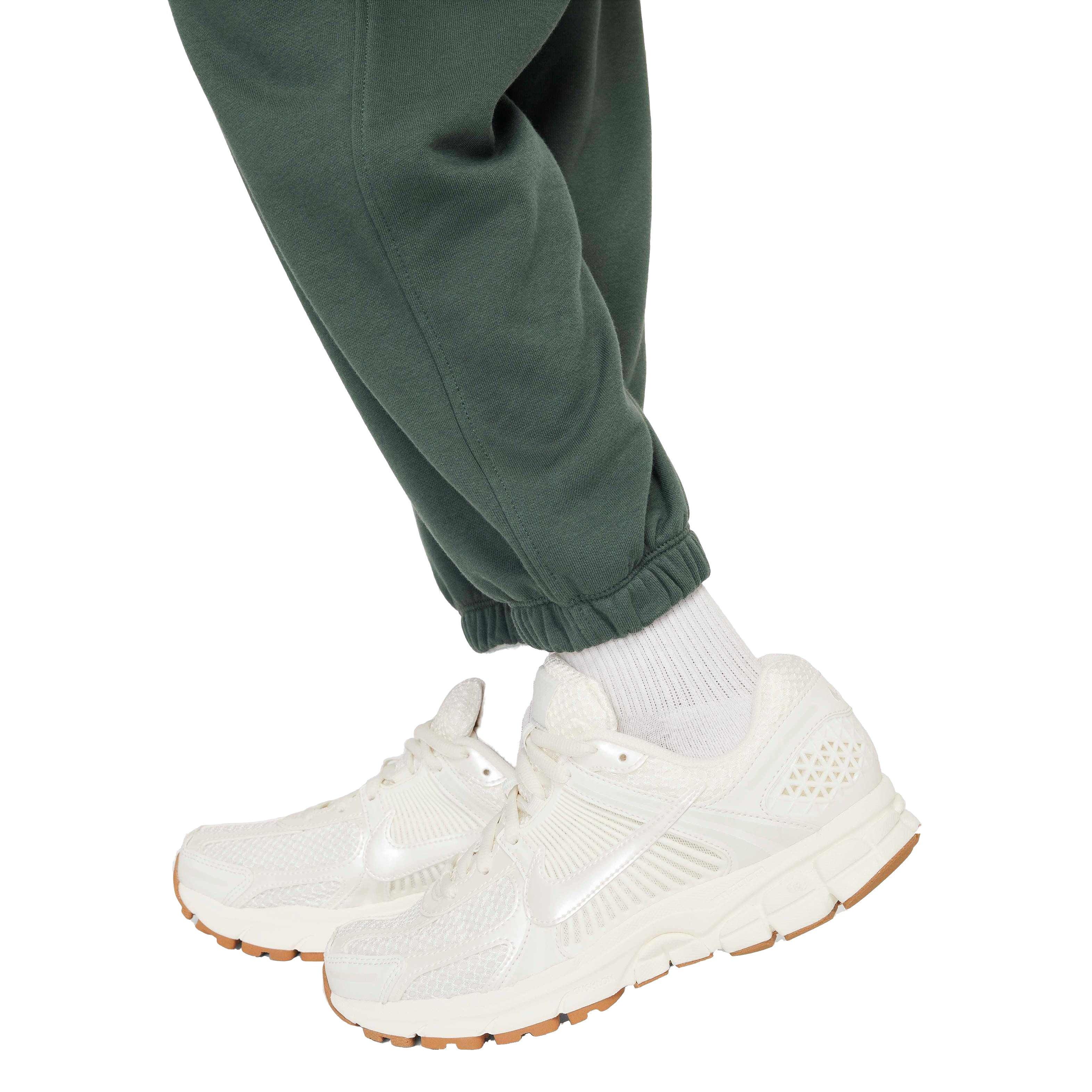 Nike Big Girls' Sportswear Club Fleece Loose Pants - GREEN Thumbnail View 5