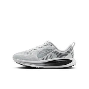 Nike Vomero 18 "Summit White/Black/Off White/Metallic Silver" Grade School Boys' Running Shoe