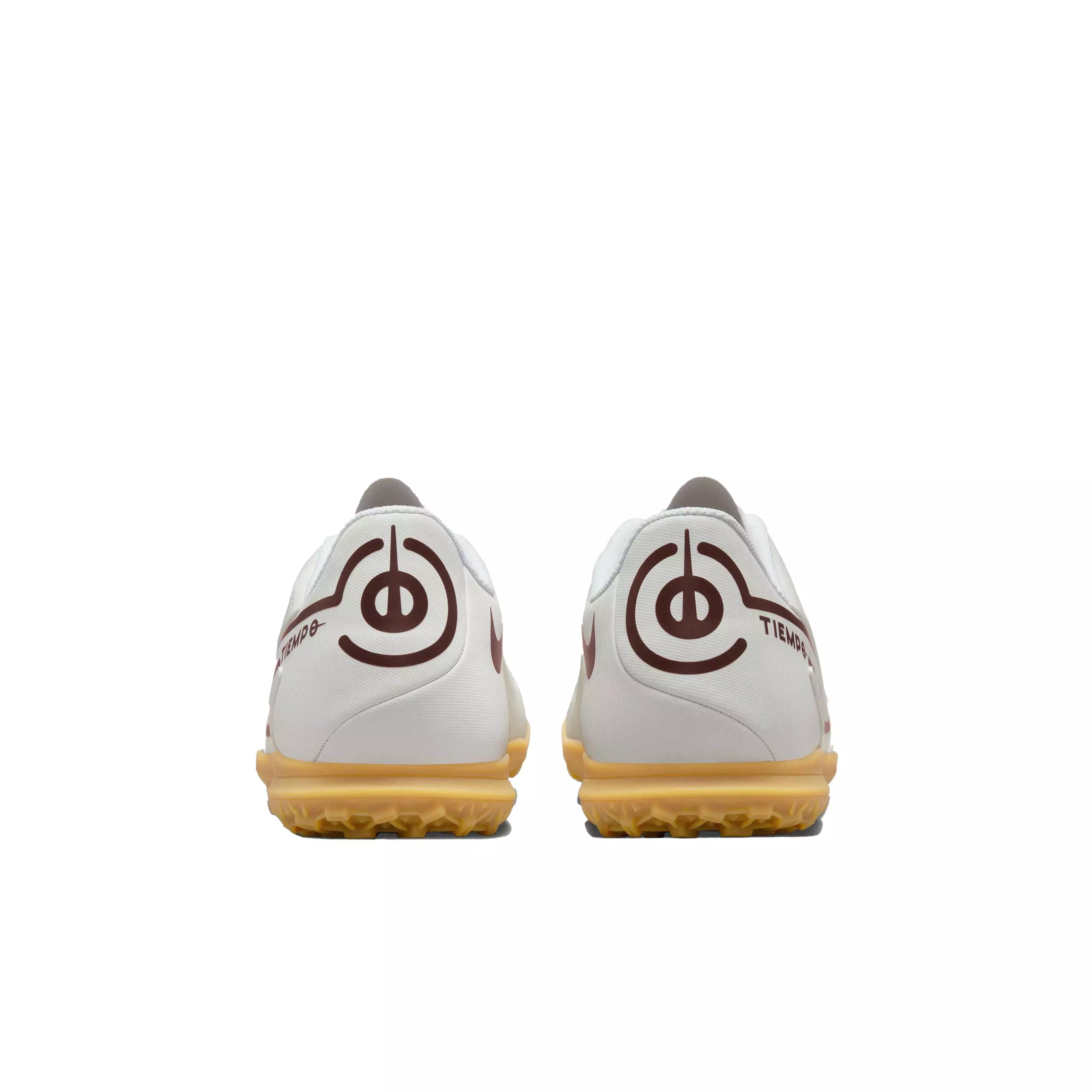 Nike Tiempo Legend 9 Club Turf "Sail/Dk Beetroot-Lt Brown" Men's Soccer Shoe - SAIL/DK BEETROOT