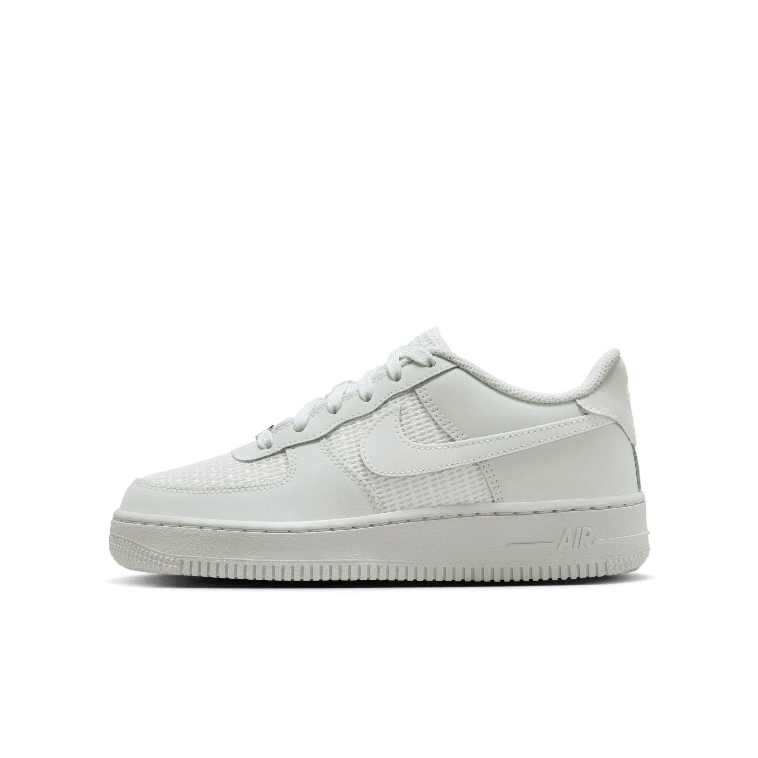 Nike Air Force 1 LV8 2 Grade School Boys' "Off White/Summit White/Off White" Shoe