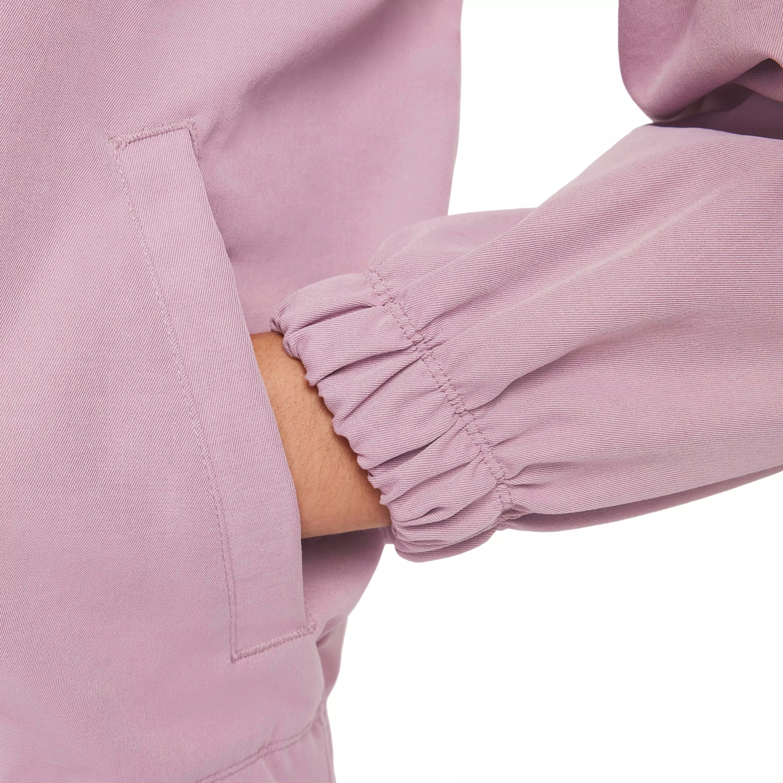 Nike Big Girls' Sportswear Oversized Lightweight Jacket - PLUM