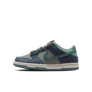 Nike Dunk Low LV8 1 "Pencil Point/Dark Obsidian/Steam/Mineral Slate" Grade School Boys' Shoe