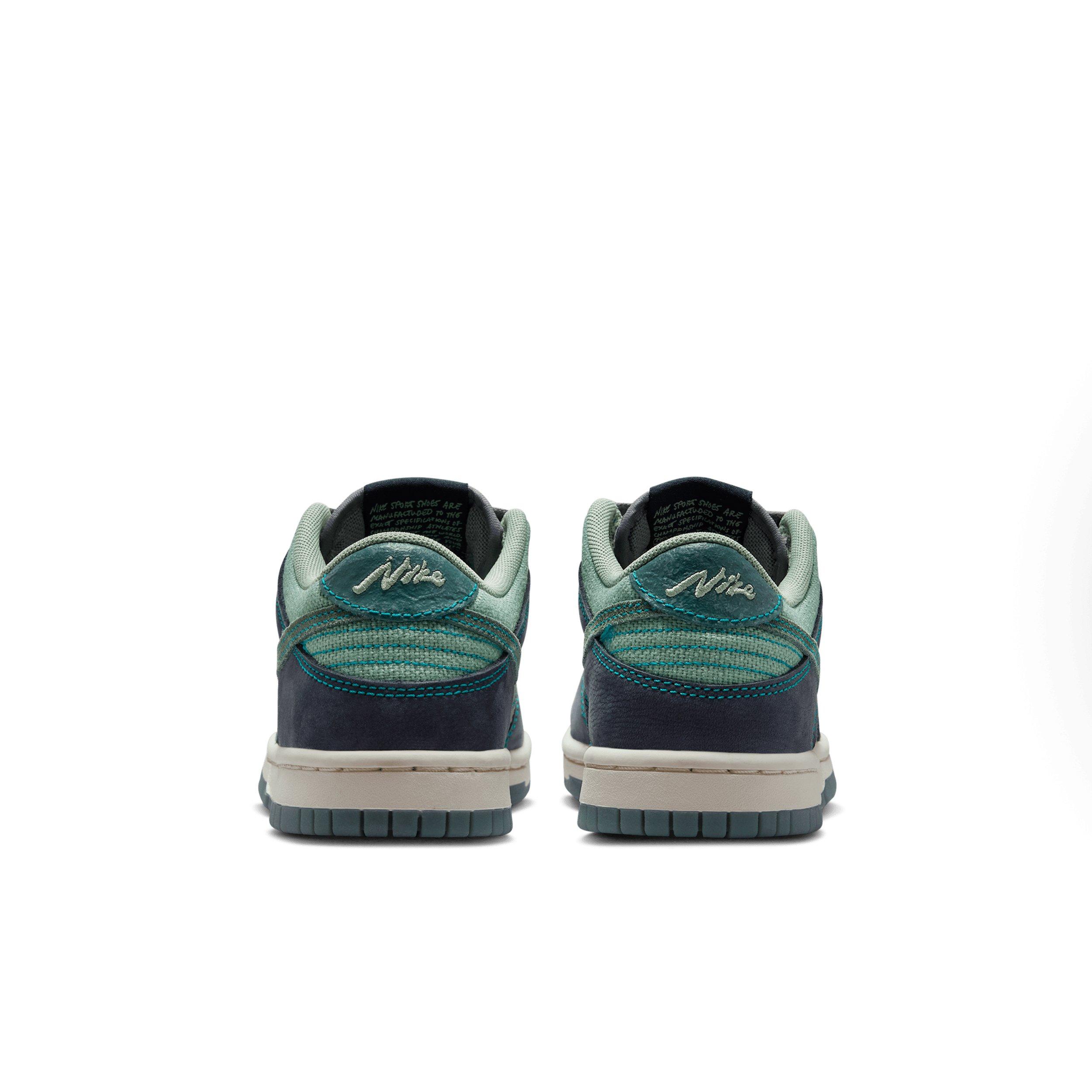 Nike Dunk Low LV8 1 "Pencil Point/Dark Obsidian/Steam/Mineral Slate" Grade School Boys' Shoe - PENCIL/DK OBSIDIAN/STEAM/SLATE Thumbnail View 5