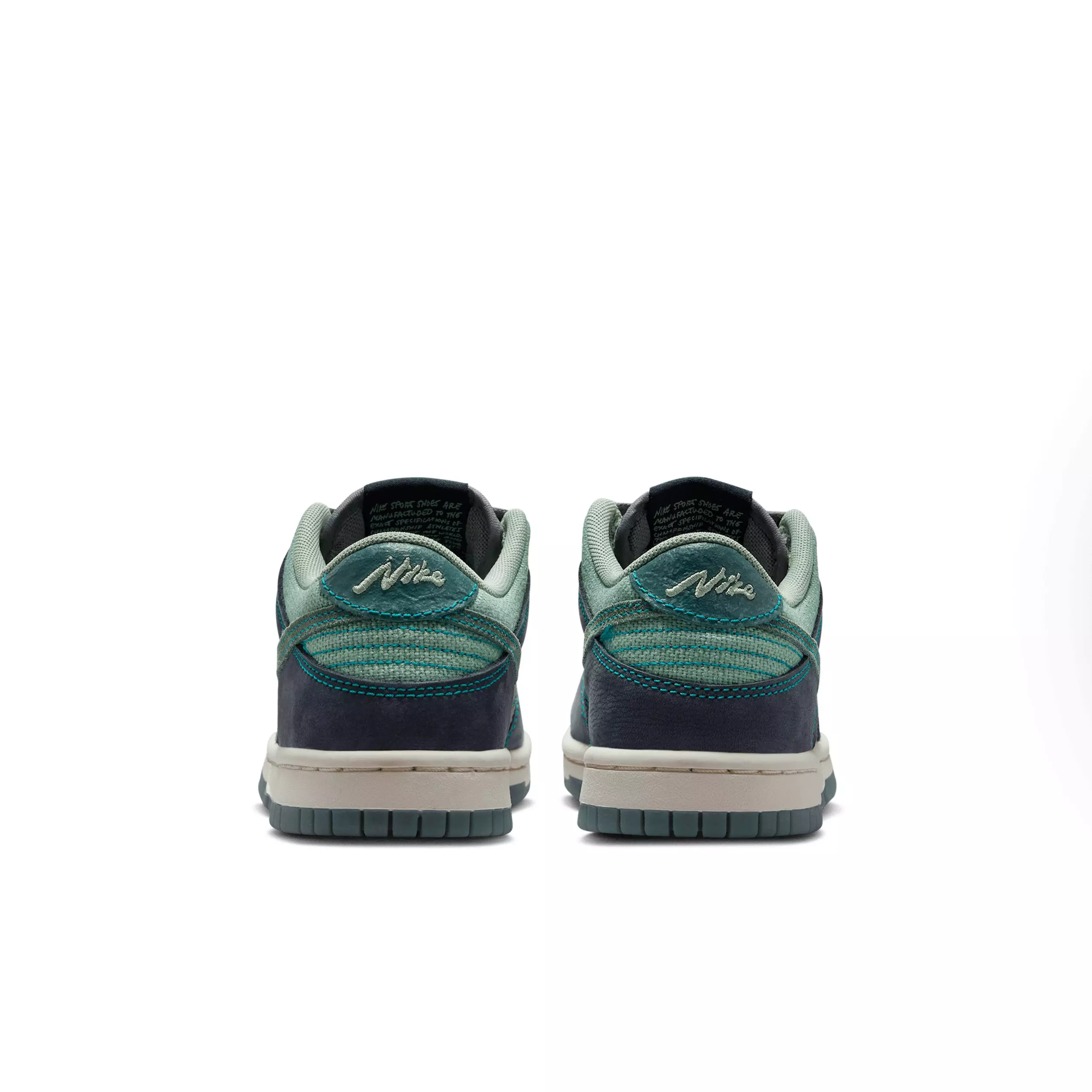 Nike Dunk Low LV8 1 "Pencil Point/Dark Obsidian/Steam/Mineral Slate" Grade School Boys' Shoe - PENCIL/DK OBSIDIAN/STEAM/SLATE