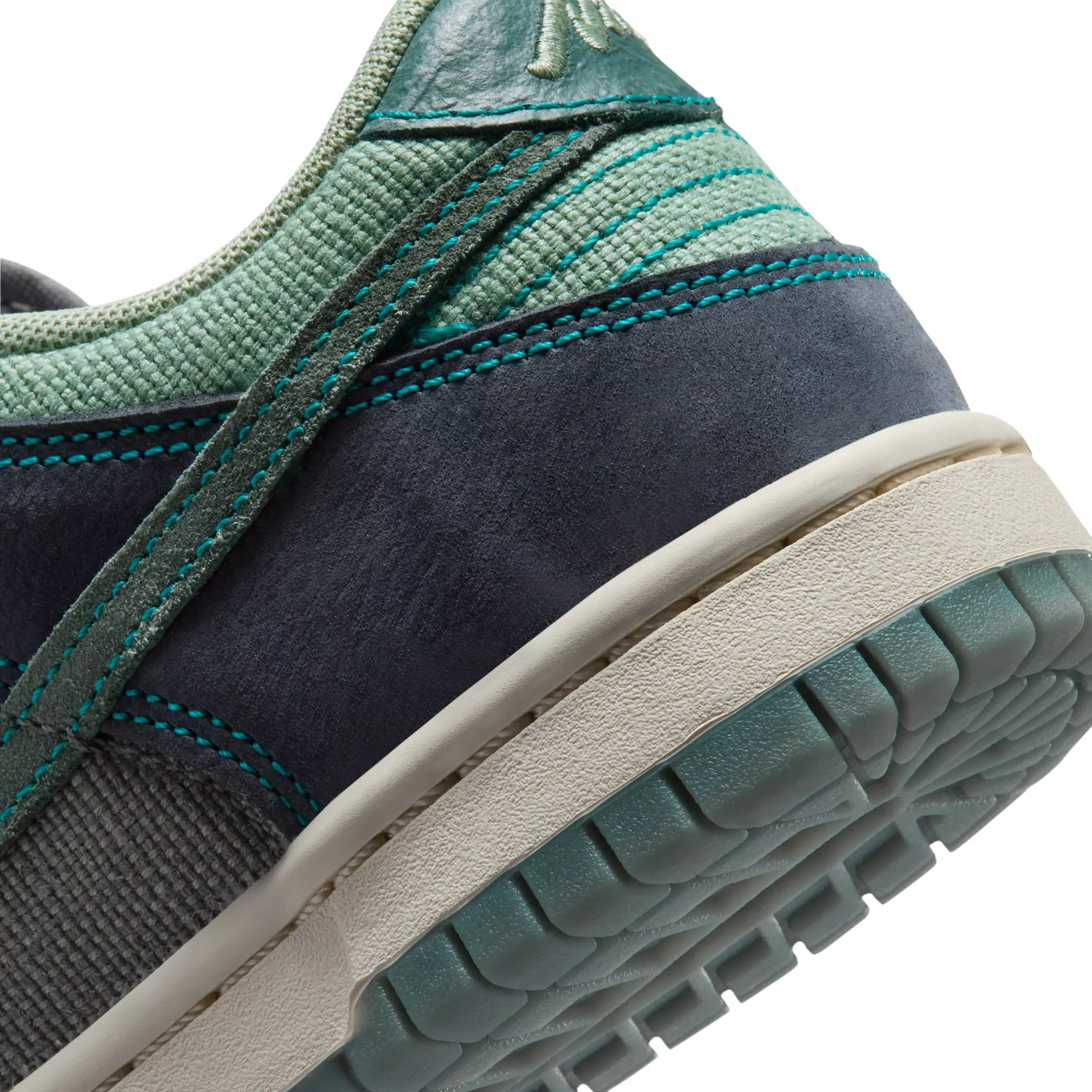 Nike Dunk Low LV8 1 "Pencil Point/Dark Obsidian/Steam/Mineral Slate" Grade School Boys' Shoe - PENCIL/DK OBSIDIAN/STEAM/SLATE