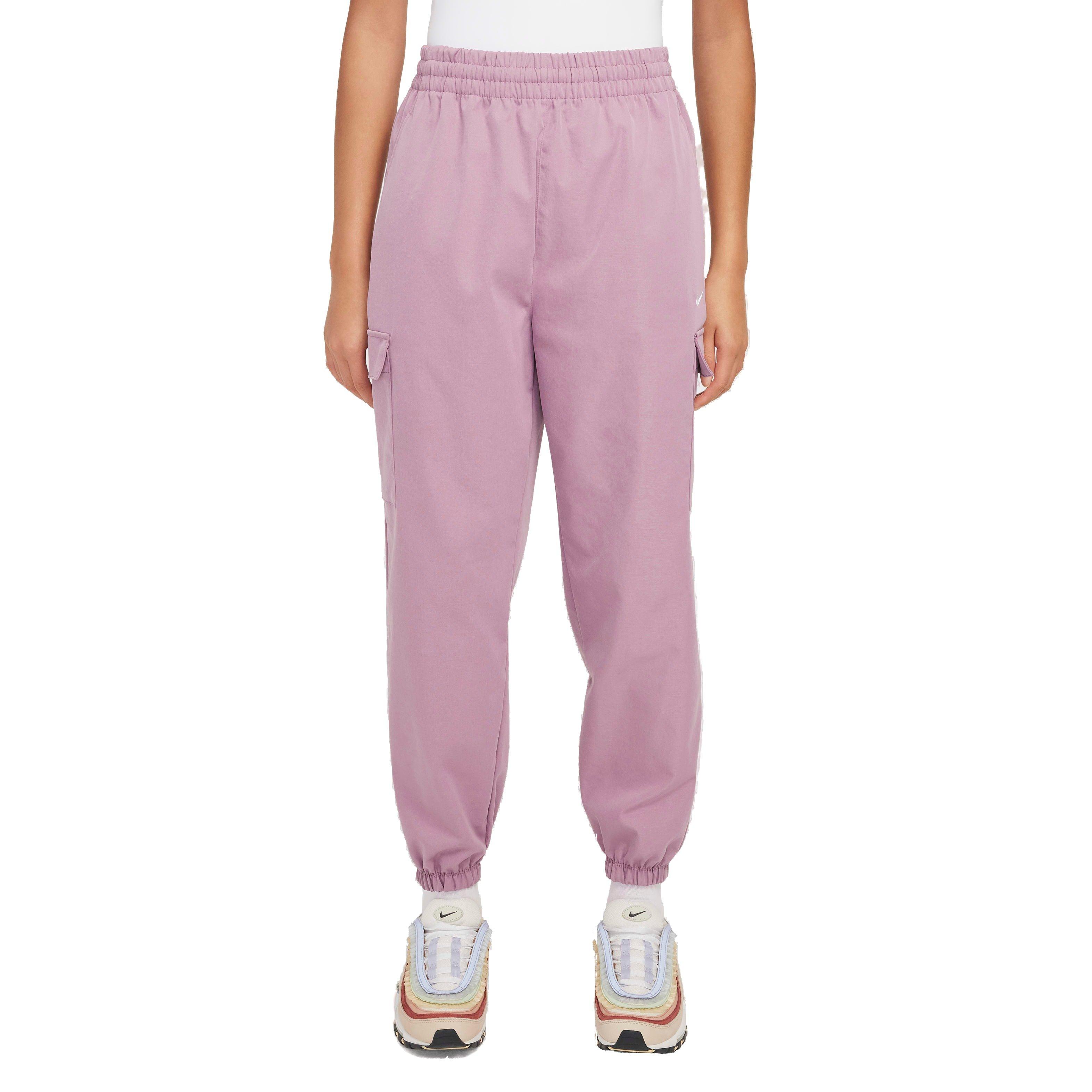 Nike Big Girls' Sportswear Cargo Pants - PLUM