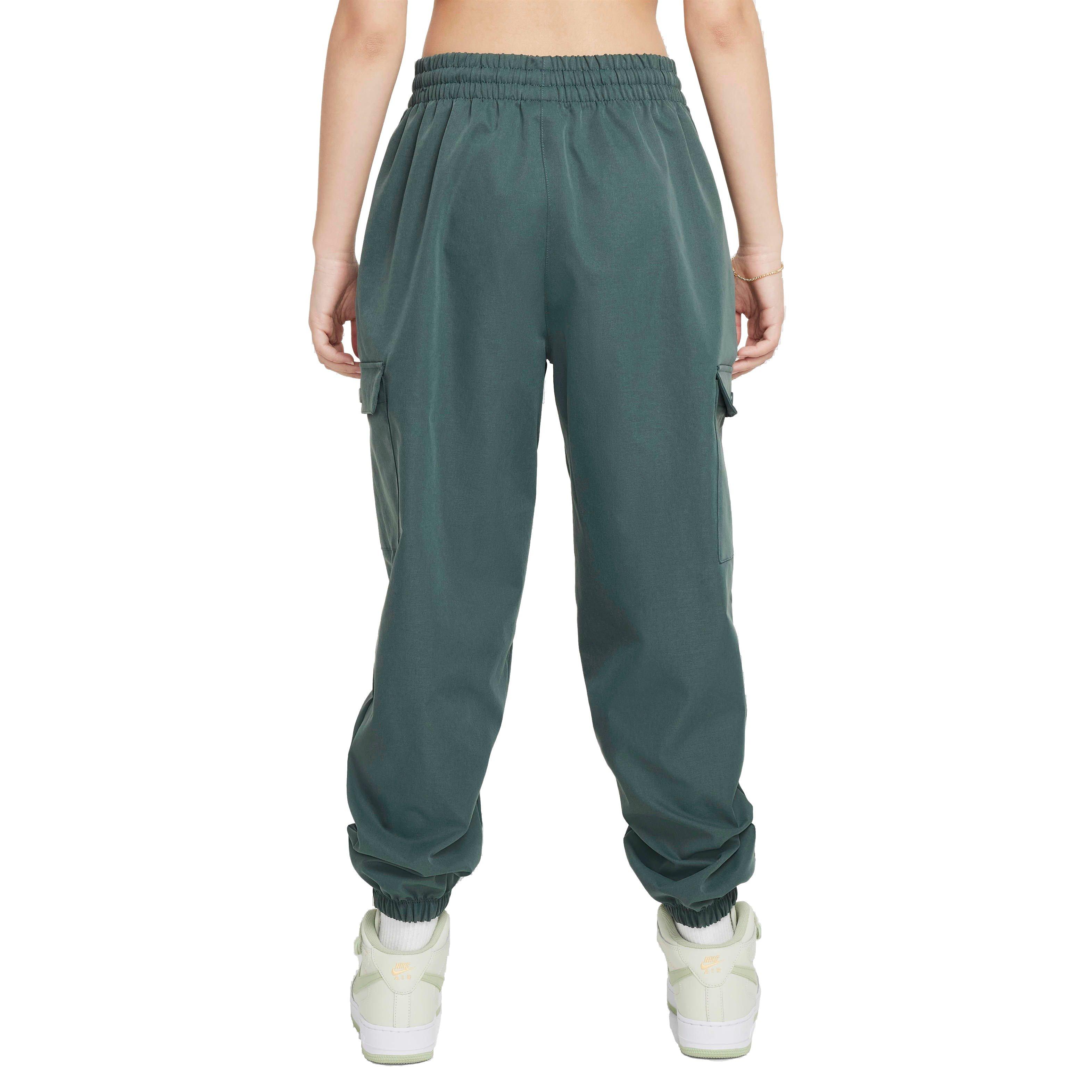 Nike Big Girls' Sportswear Cargo Pants - GREEN Thumbnail View 2