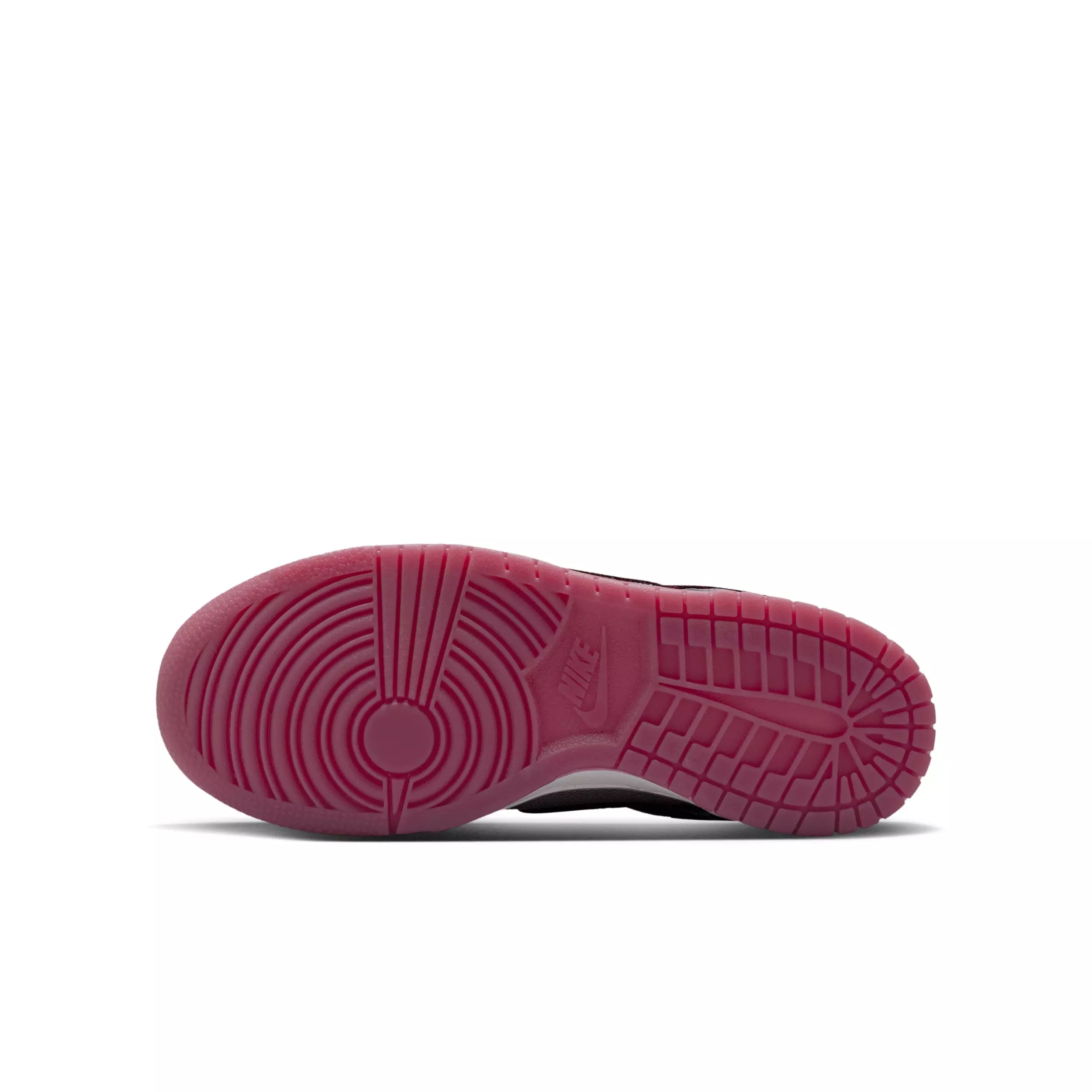 Nike Dunk Low LV8 1 "Pure Platinum/Wolf Grey/Team Red/Burgundy Crush" Grade School Boys' Shoe - PLATINUM/GREY/RED/BURGUNDY