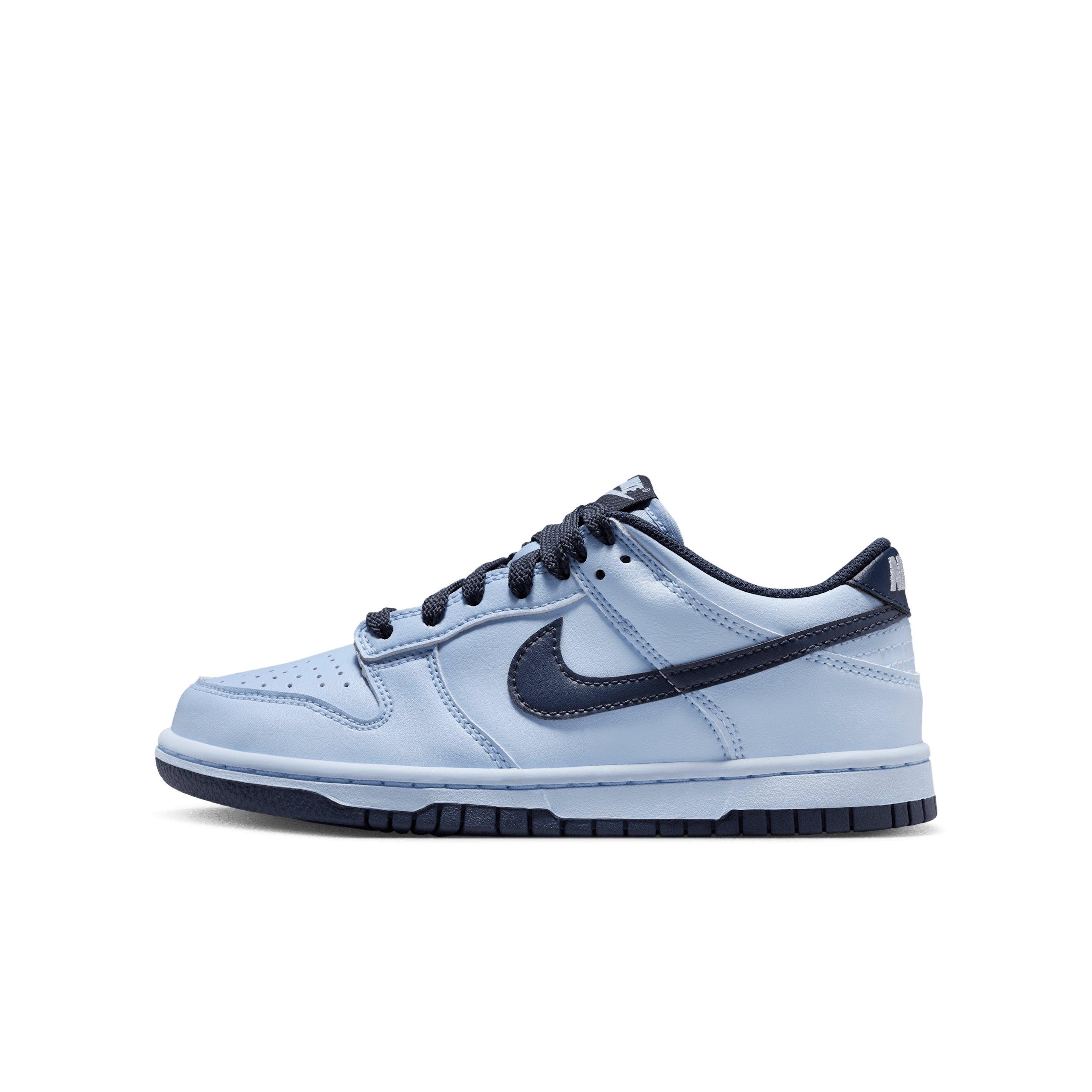 Nike Dunk Low LV8 2 Grade School Boys' "Hydrogen Blue/Hydrogen Blue/Thunder Blue" Shoe