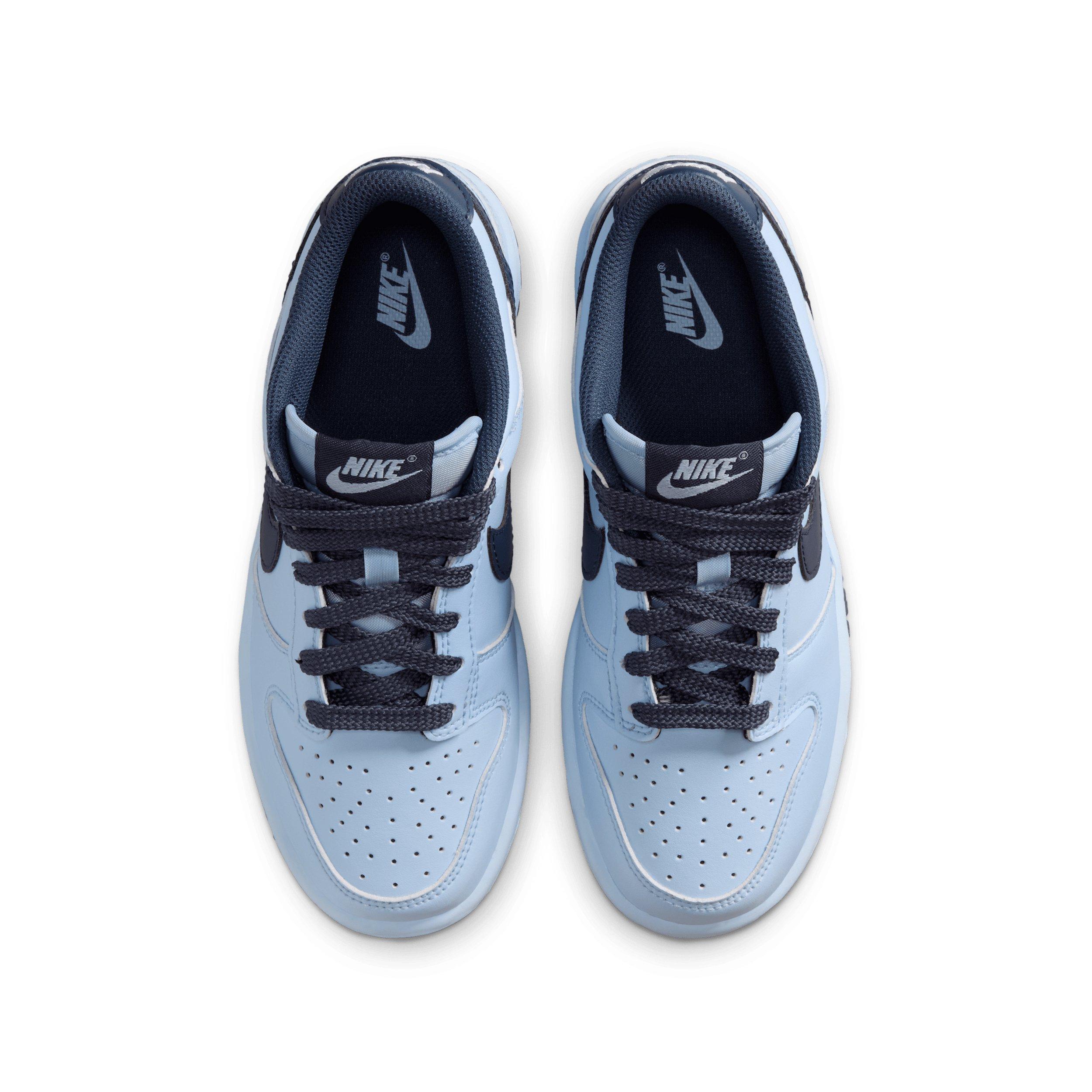 Nike Dunk Low LV8 2 Grade School Boys' "Hydrogen Blue/Hydrogen Blue/Thunder Blue" Shoe