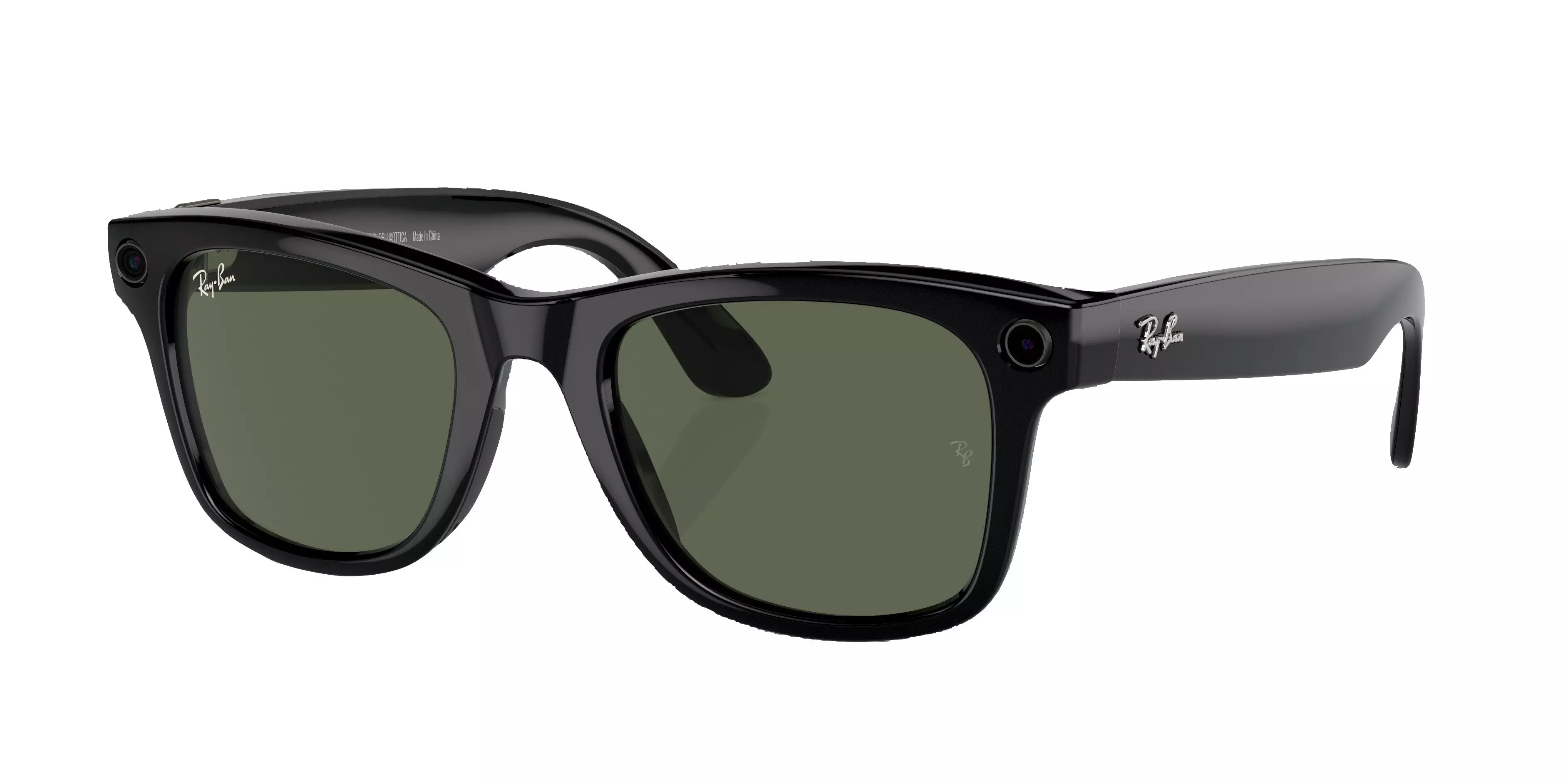 Ray-Ban Meta Wayfarer XXL Sunglasses - Black - BLACK