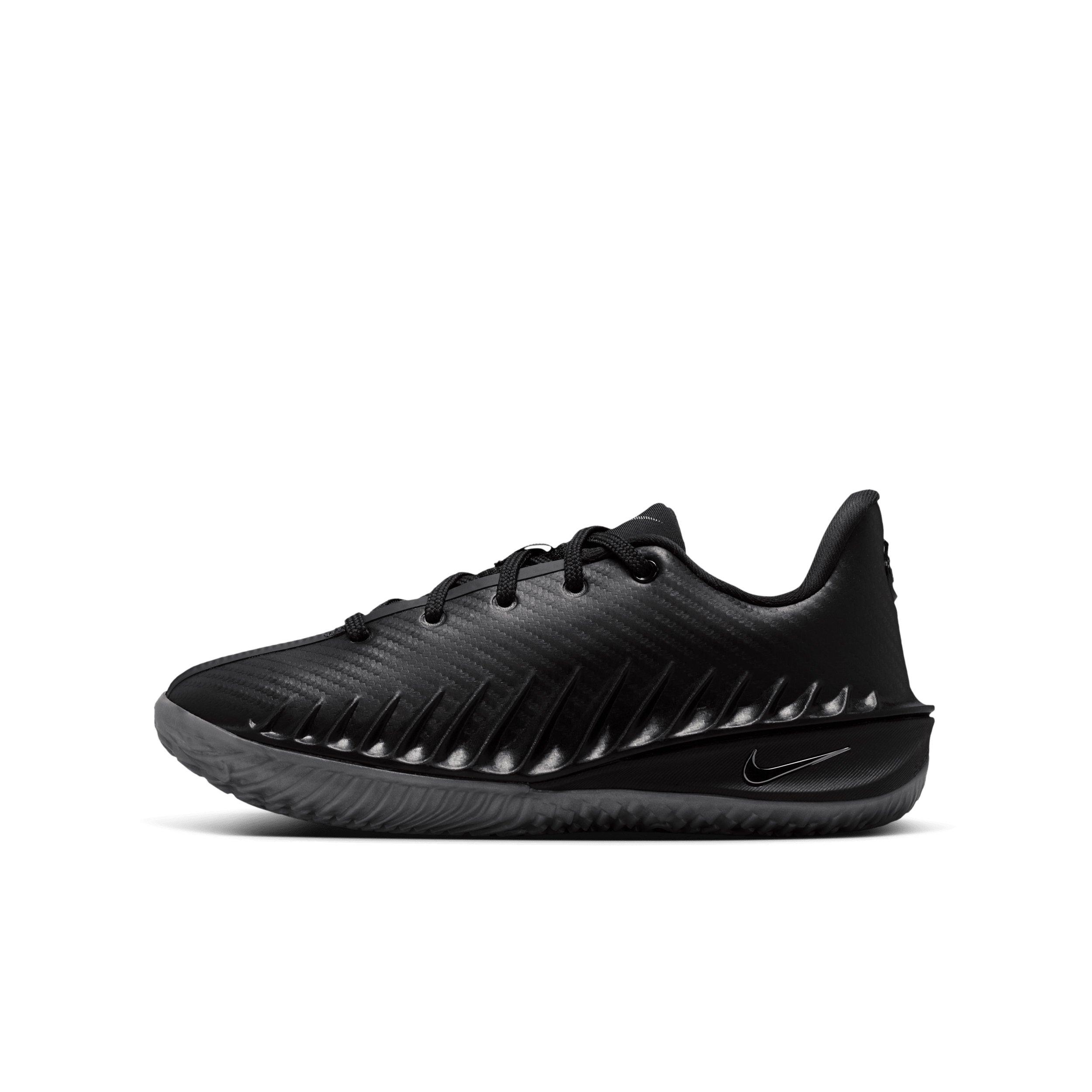 Nike G.T. Cut 4 "Black/Multi-Color/Chrome" Grade School Boys' Basketball Shoe - BLACK/MULTI COLOR/CHROME