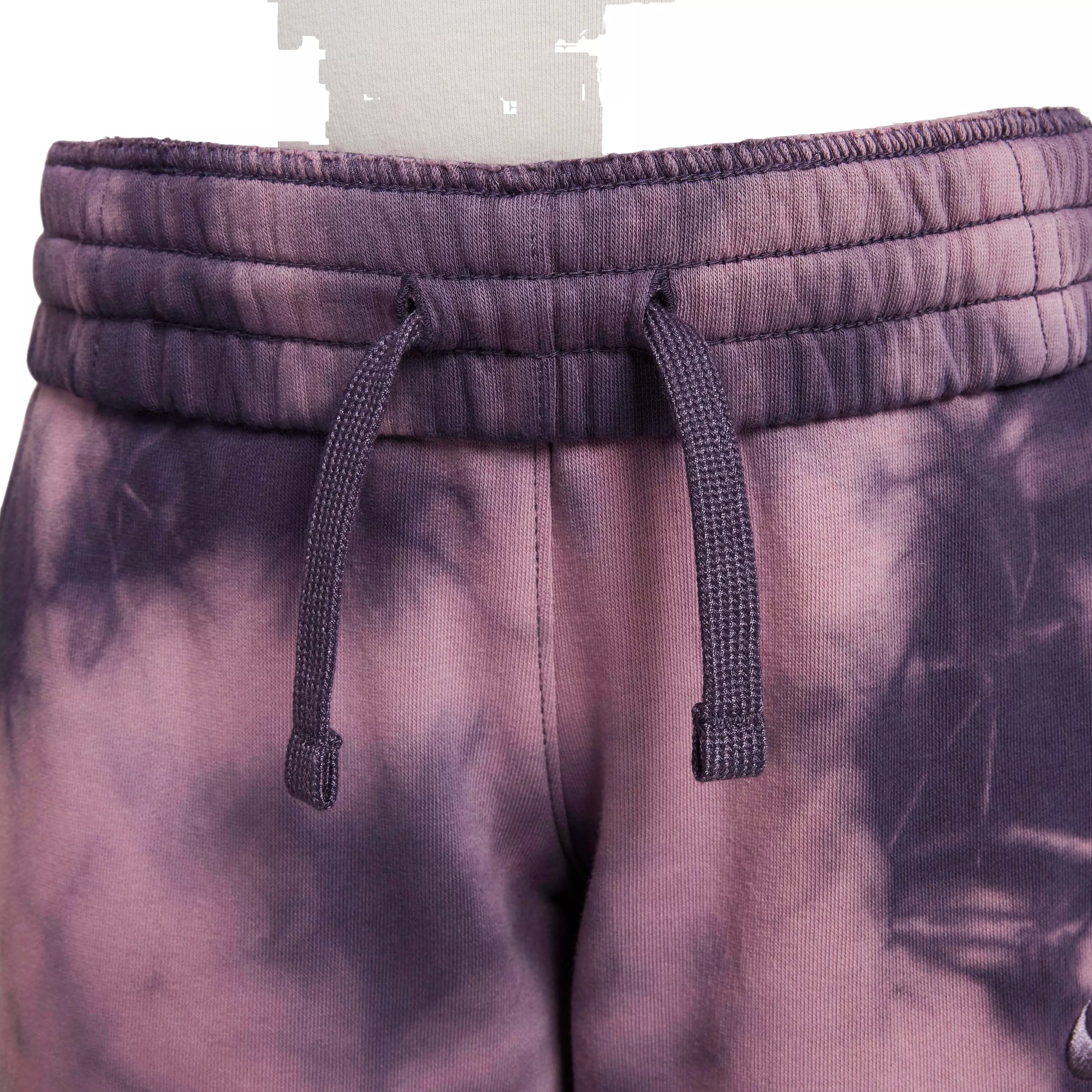 Nike Big Kids' Sportswear Club Fleece Tie-Dyed Joggers - PURPLE
