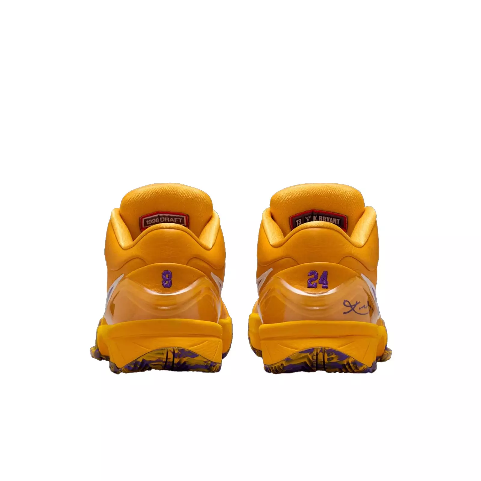 Nike Kobe IV Protro "Lakers" Grade School Kids' Basketball Shoe - YELLOW