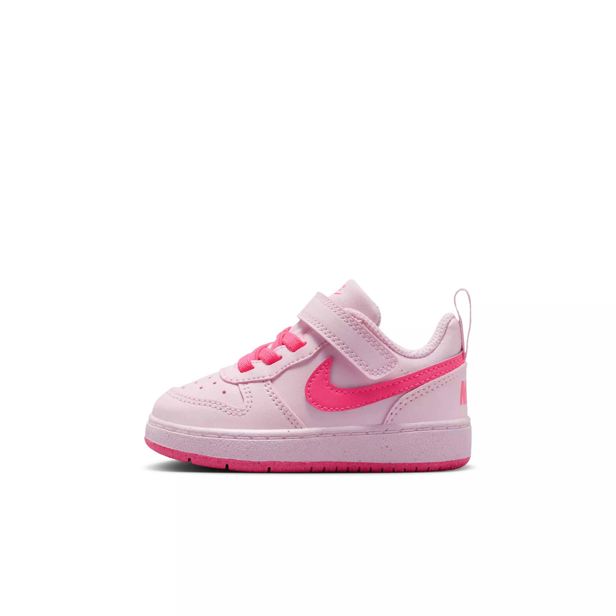 Nike Court Borough Low Recraft "Pink Foam/White/Hyper Pink" Infant Girls' Shoe - PINK/WHITE/PINK