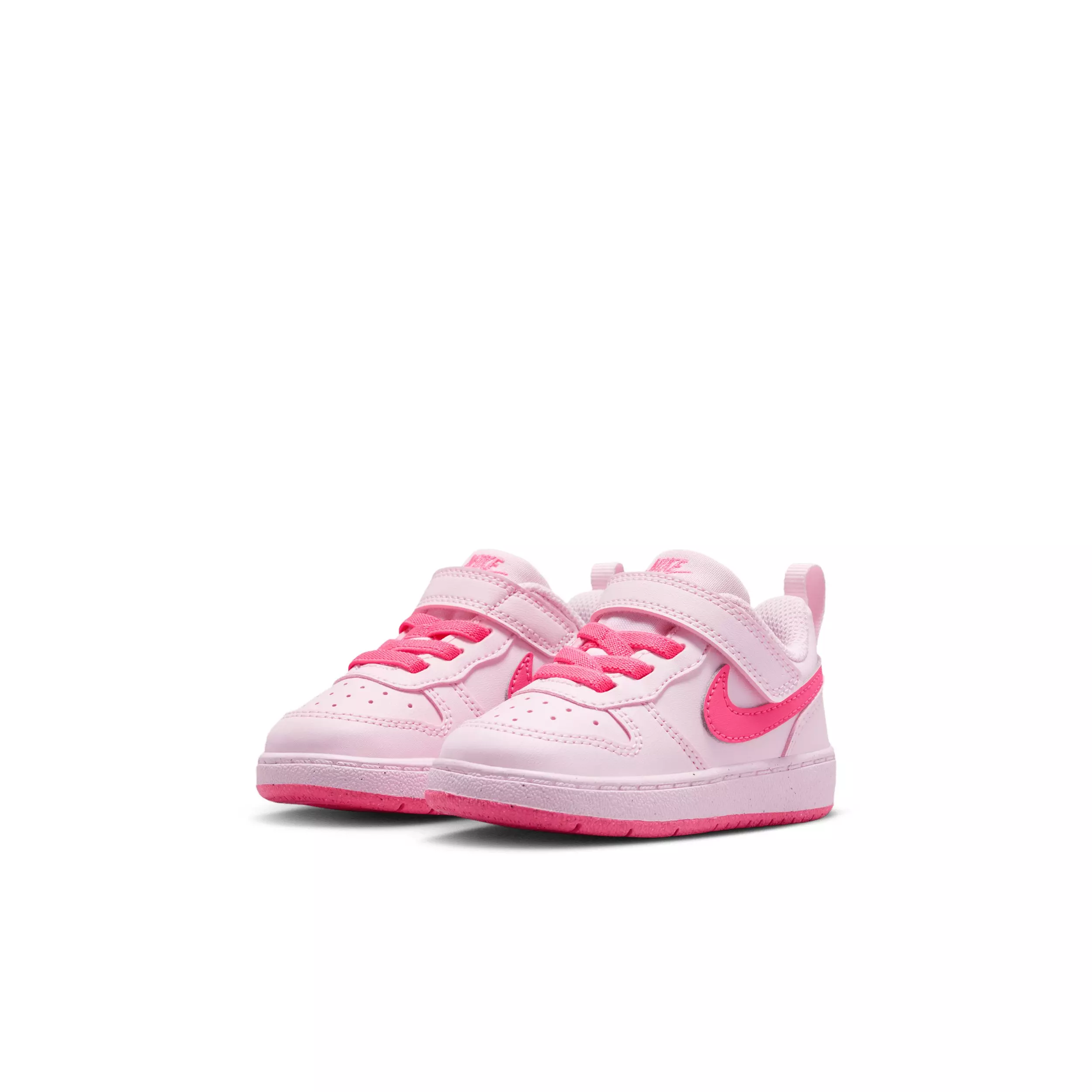 Nike Court Borough Low Recraft "Pink Foam/White/Hyper Pink" Infant Girls' Shoe - PINK/WHITE/PINK