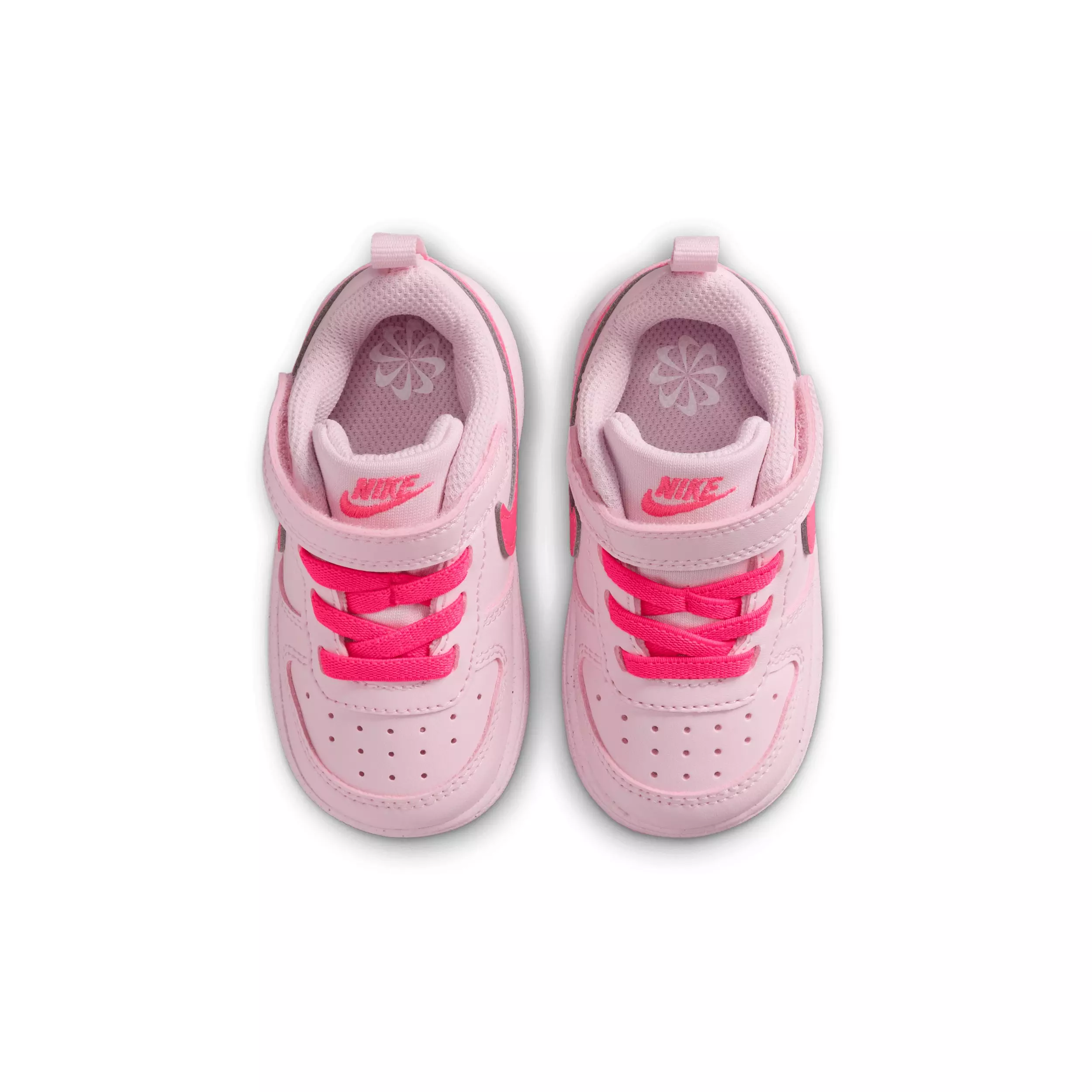 Nike Court Borough Low Recraft "Pink Foam/White/Hyper Pink" Infant Girls' Shoe - PINK/WHITE/PINK