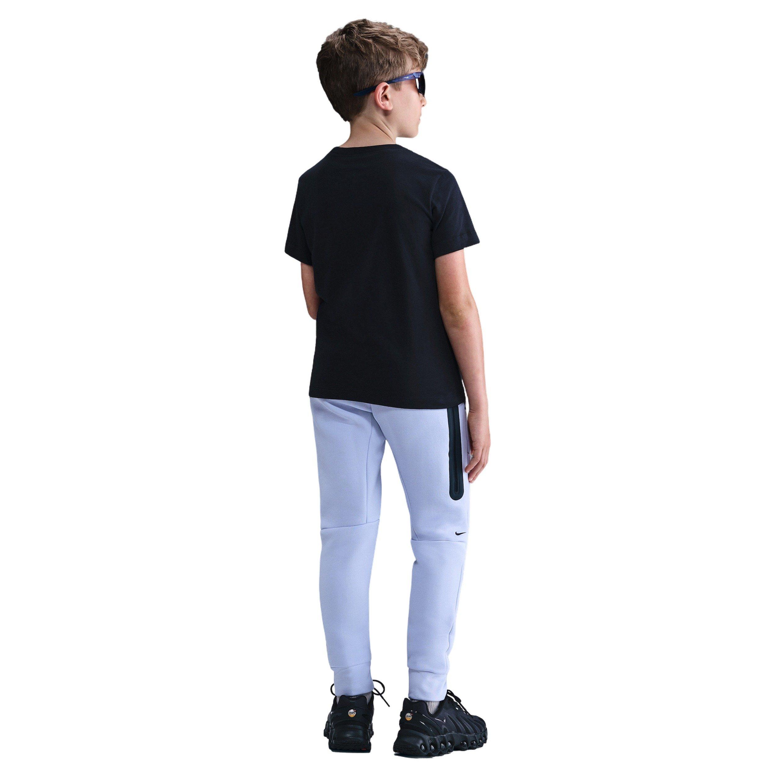 Nike Sportswear Tech Fleece Big Boys' Light Blue Joggers