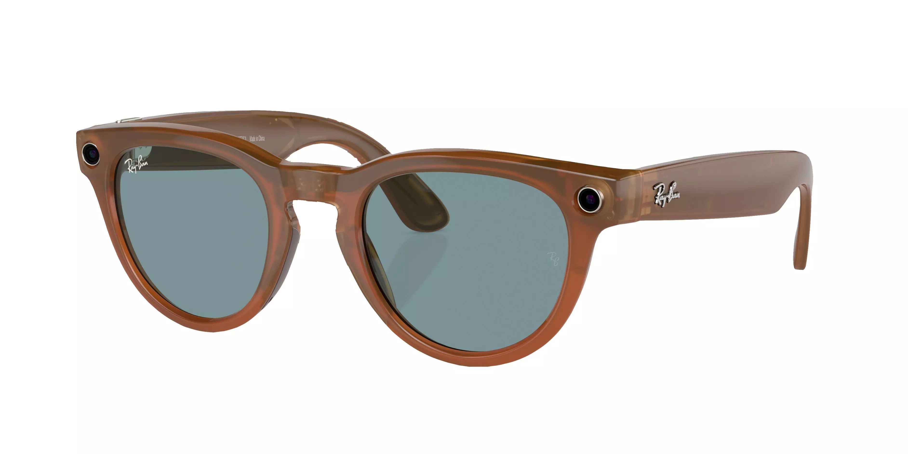 Ray-Ban Meta Headliner Sunglasses - Brown/Blue - BROWN/BLUE