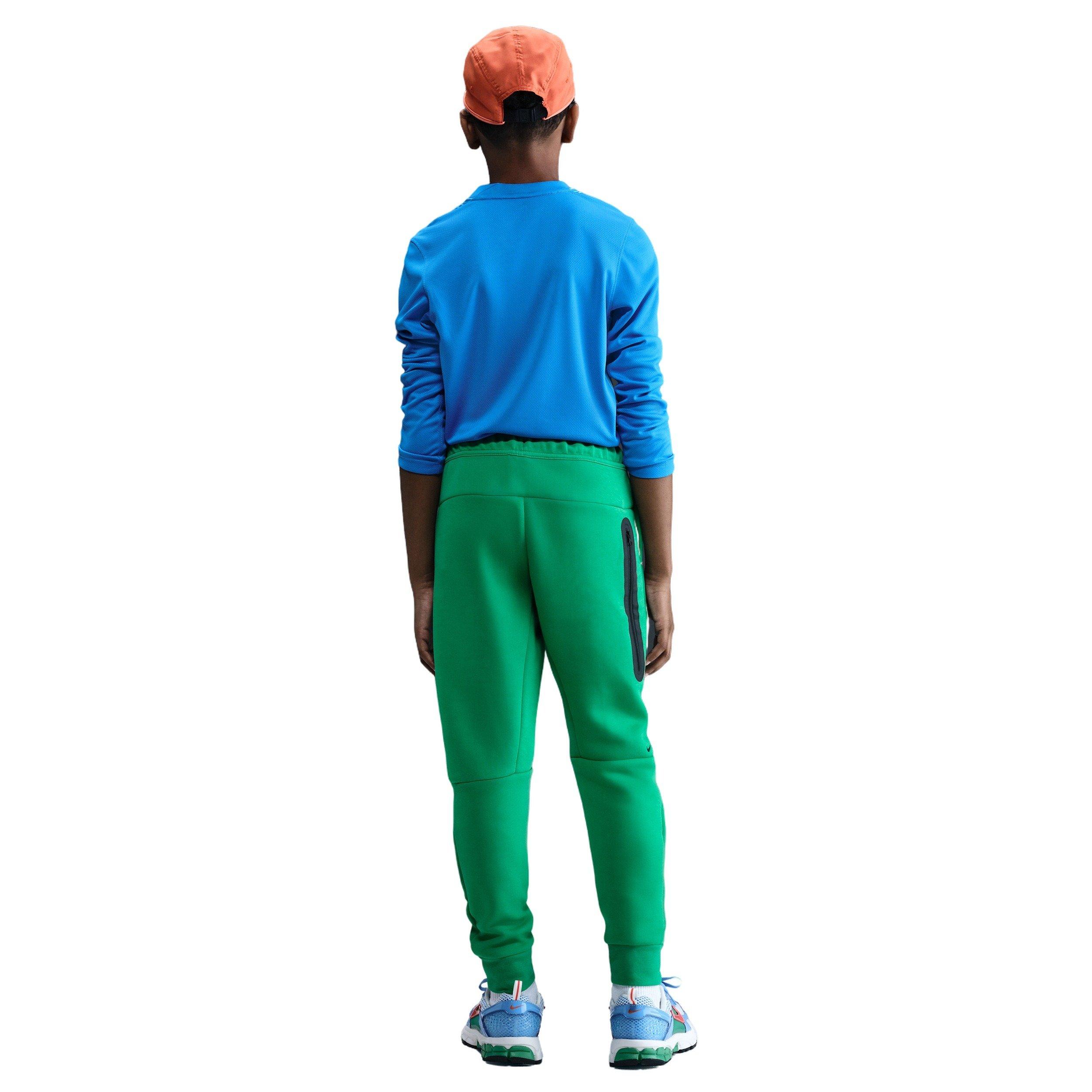 Nike Sportswear Tech Fleece Big Boys' Green Joggers