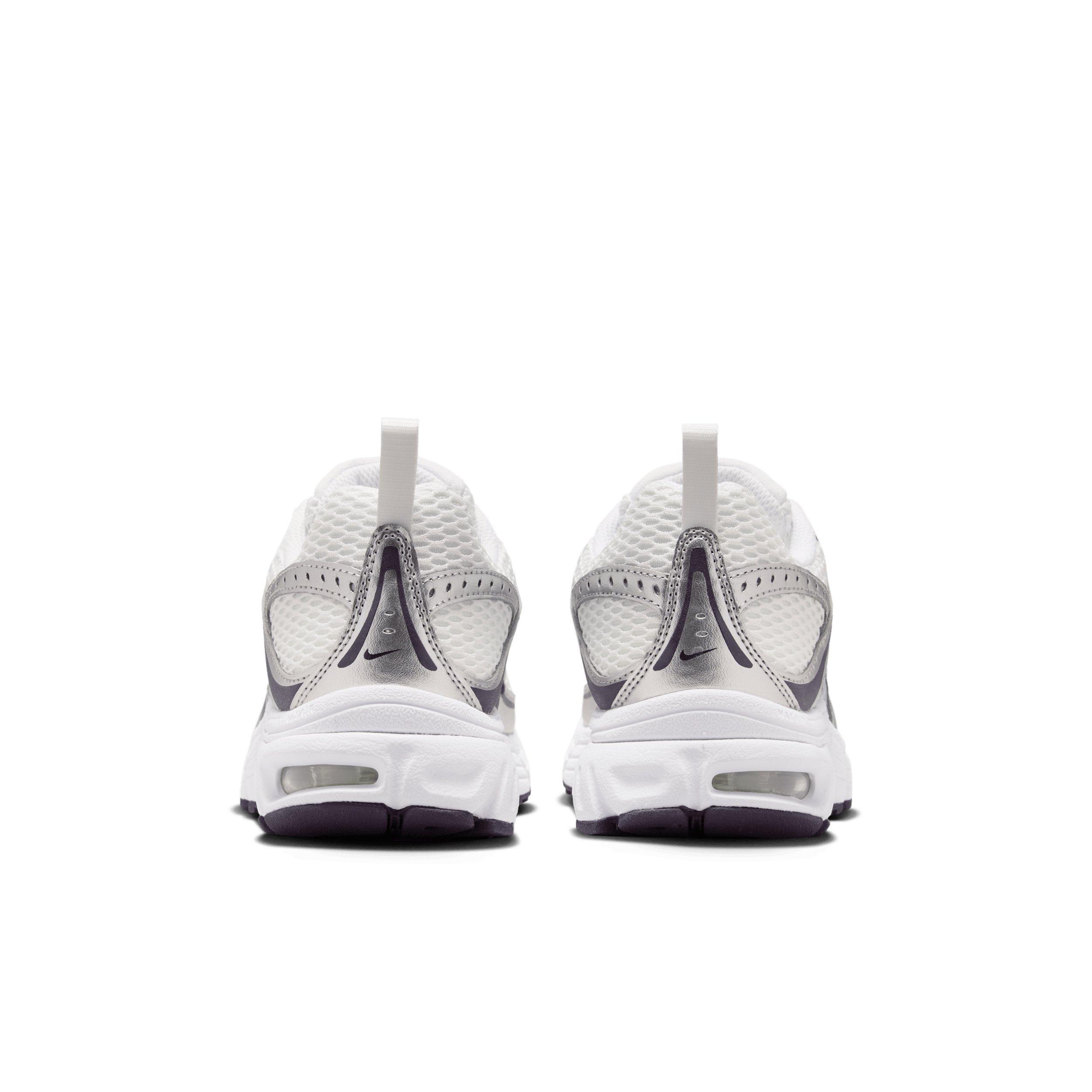 Nike Air Max Moto 2K "Summit White/Purple Dynasty/Silver/Light Violet Ore" Grade School Girls' Shoe - WHITE/PURPLE/SILVER/LT VIOLET Thumbnail View 5