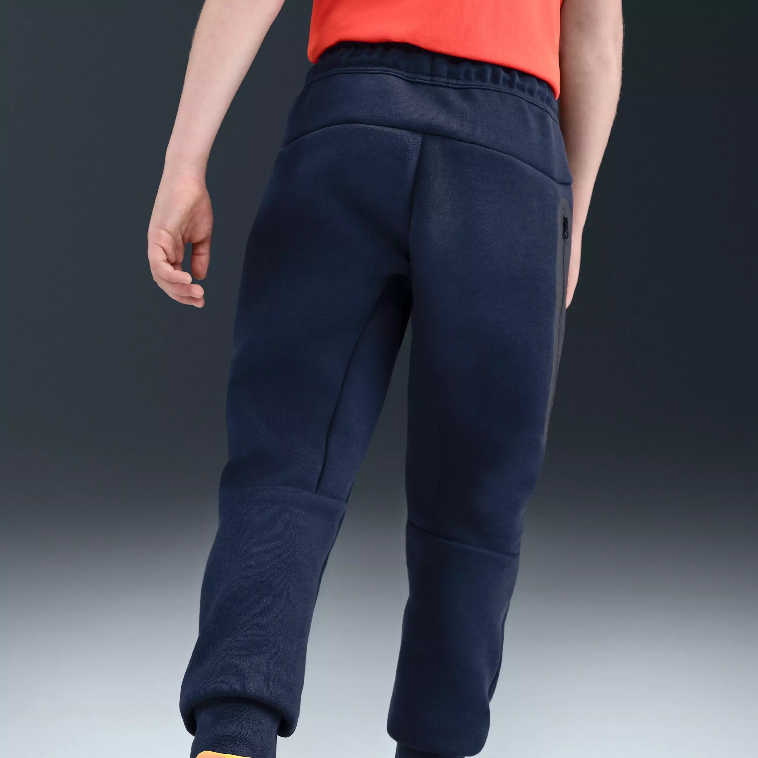 Nike Big Boys' Sportswear Tech Fleece Joggers - Obsidian Blue - OBSIDIAN BLUE